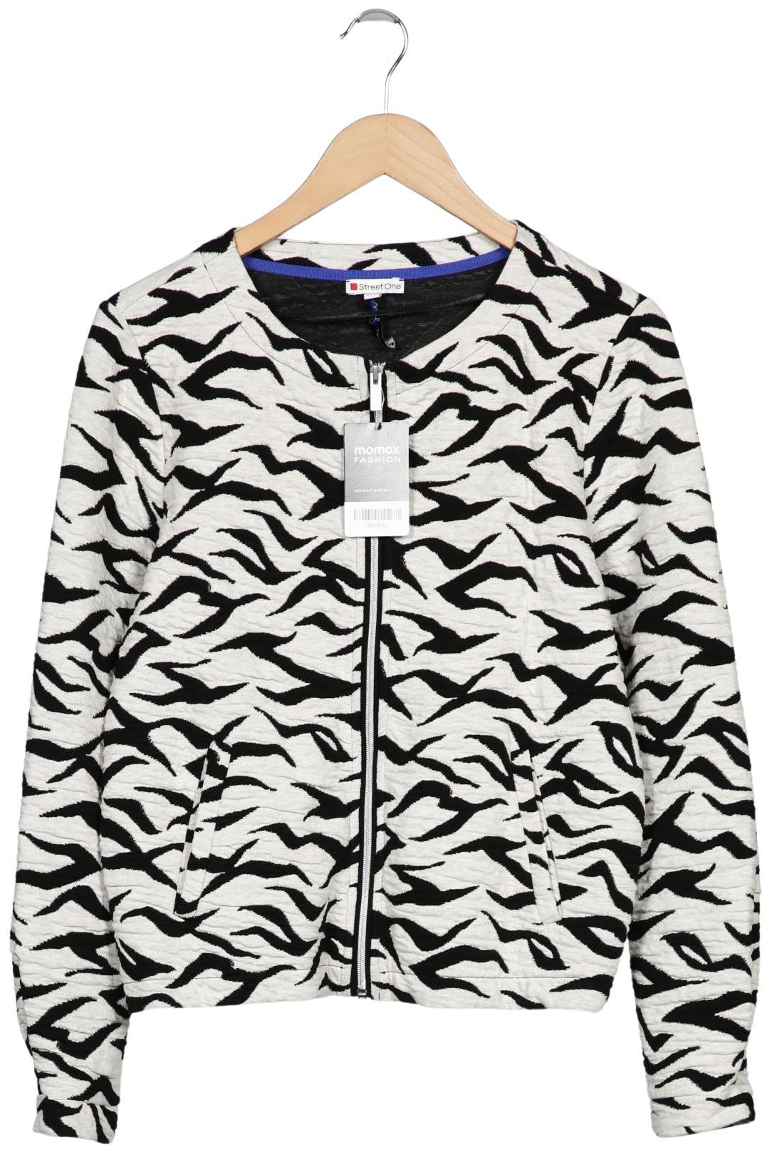 

Street One Damen Strickjacke, mehrfarbig, Gr. 40