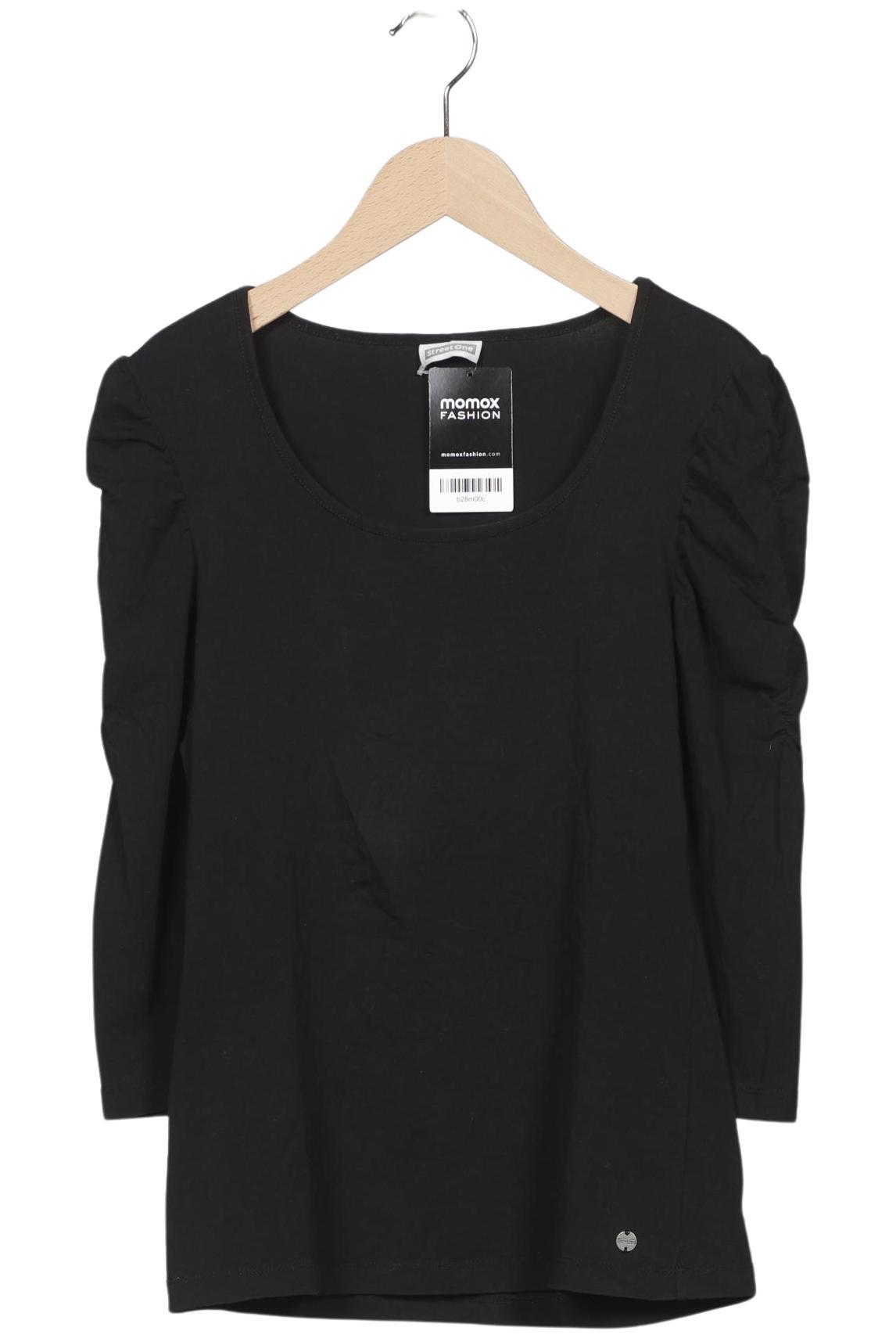 

Street One Damen Langarmshirt, schwarz, Gr. 38