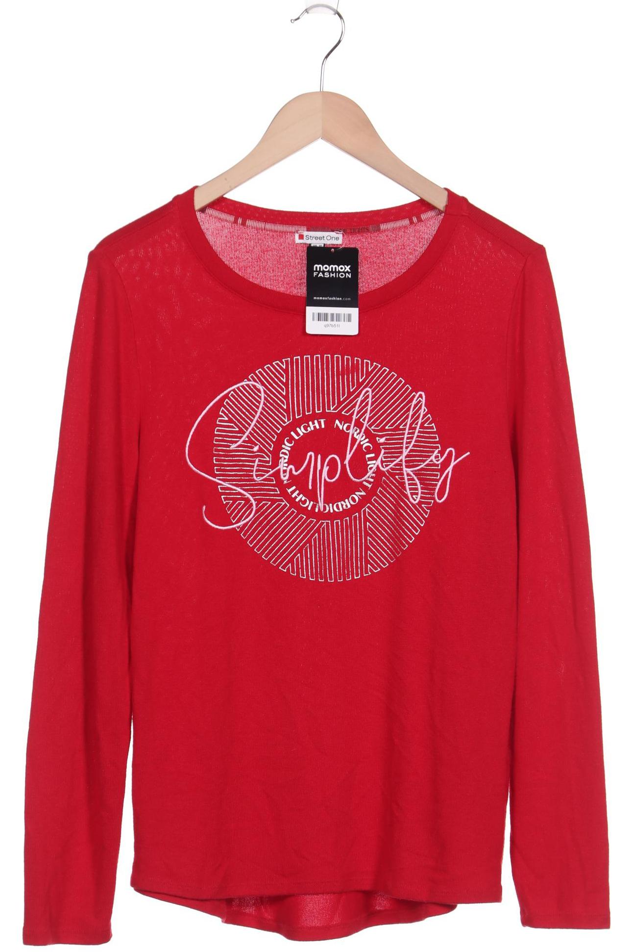 

Street One Damen Pullover, rot, Gr. 40