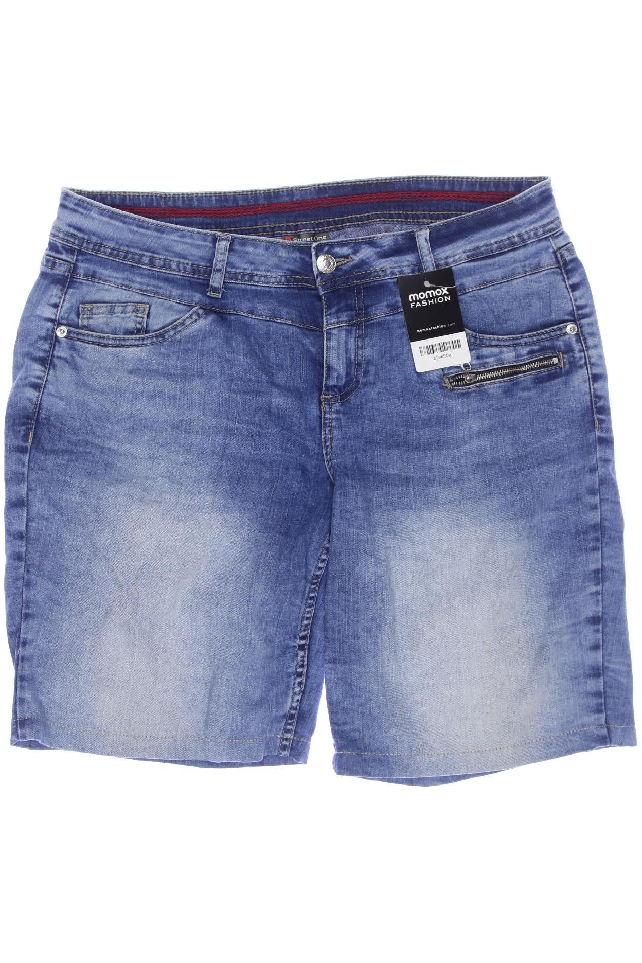 

Street One Damen Shorts, blau, Gr. 29