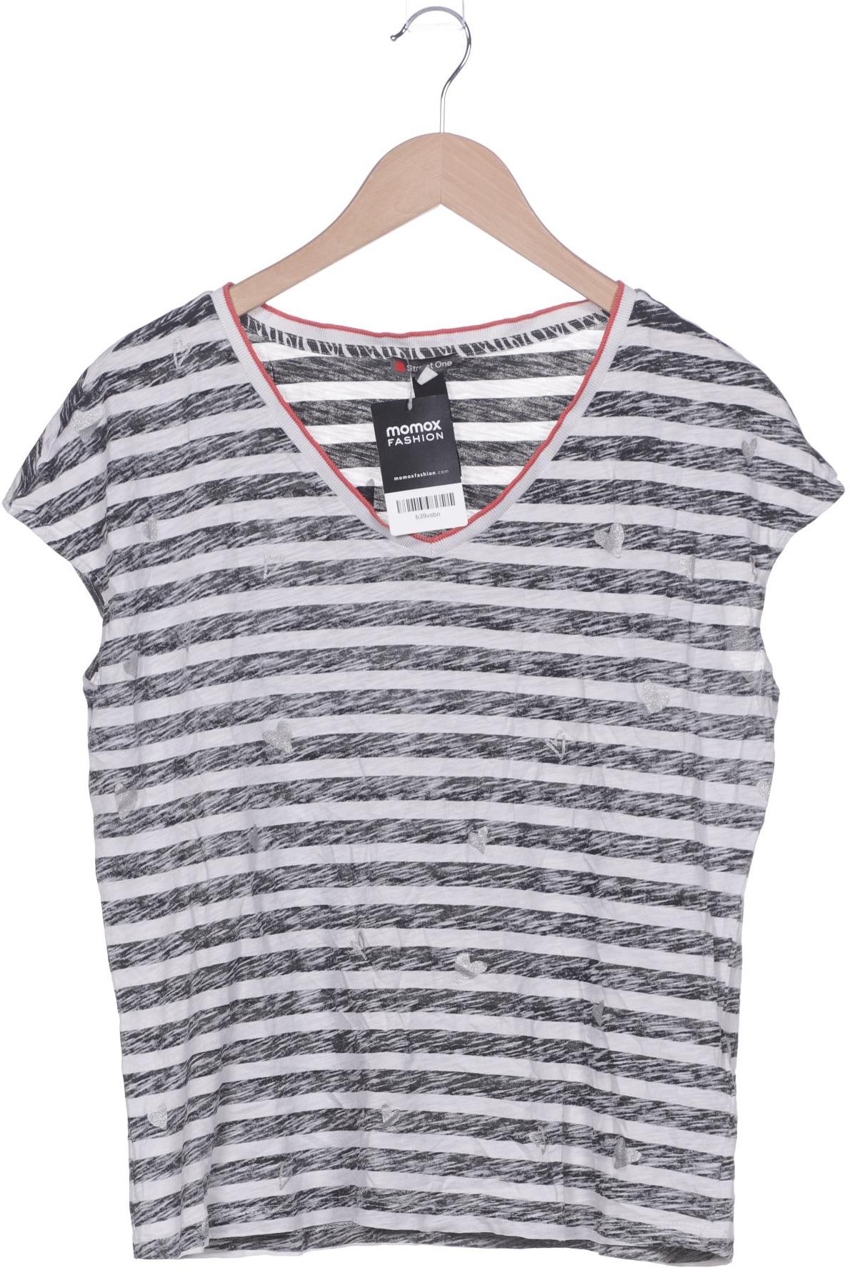 

Street One Damen T-Shirt, weiß, Gr. 40