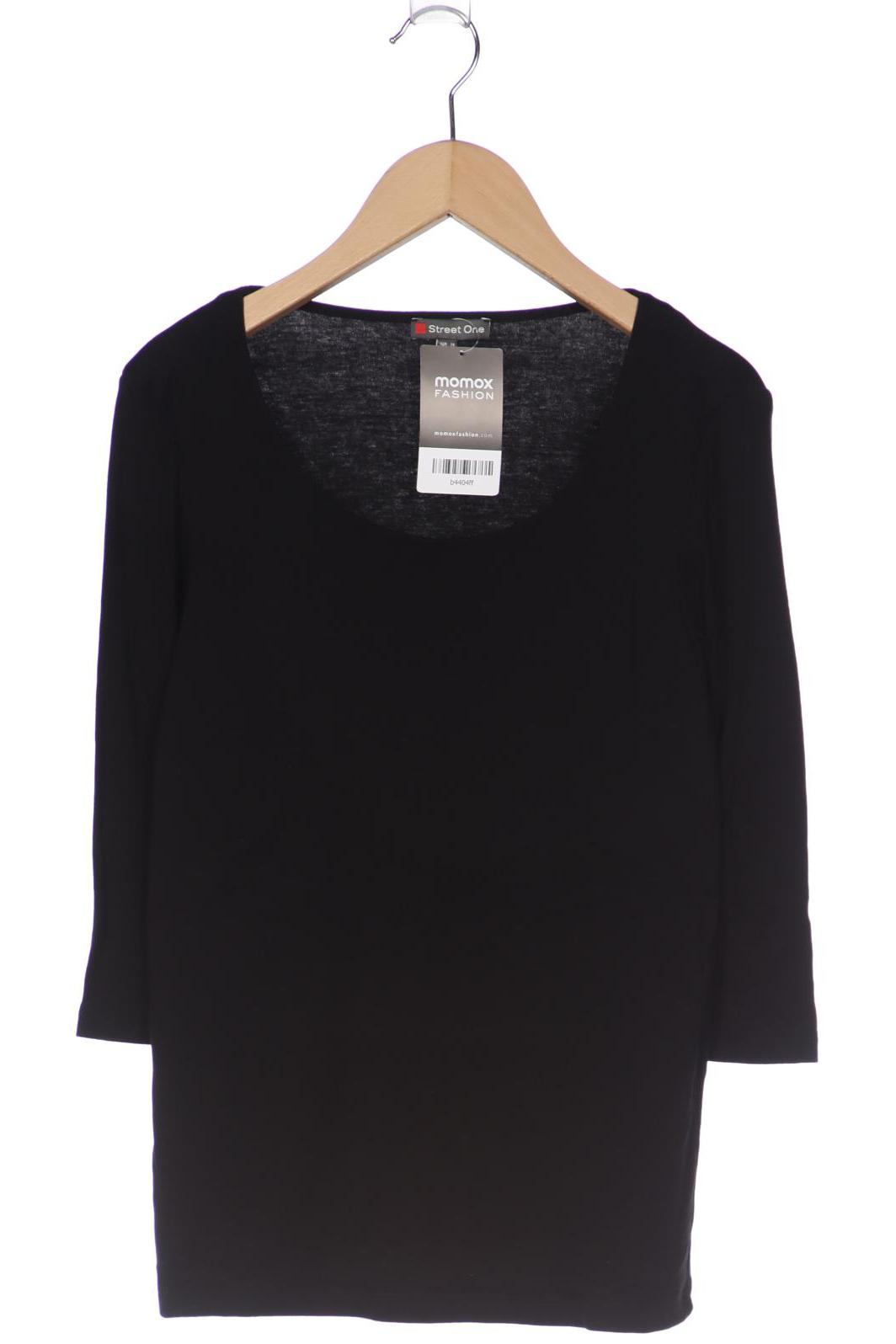 

Street One Damen T-Shirt, schwarz, Gr. 34