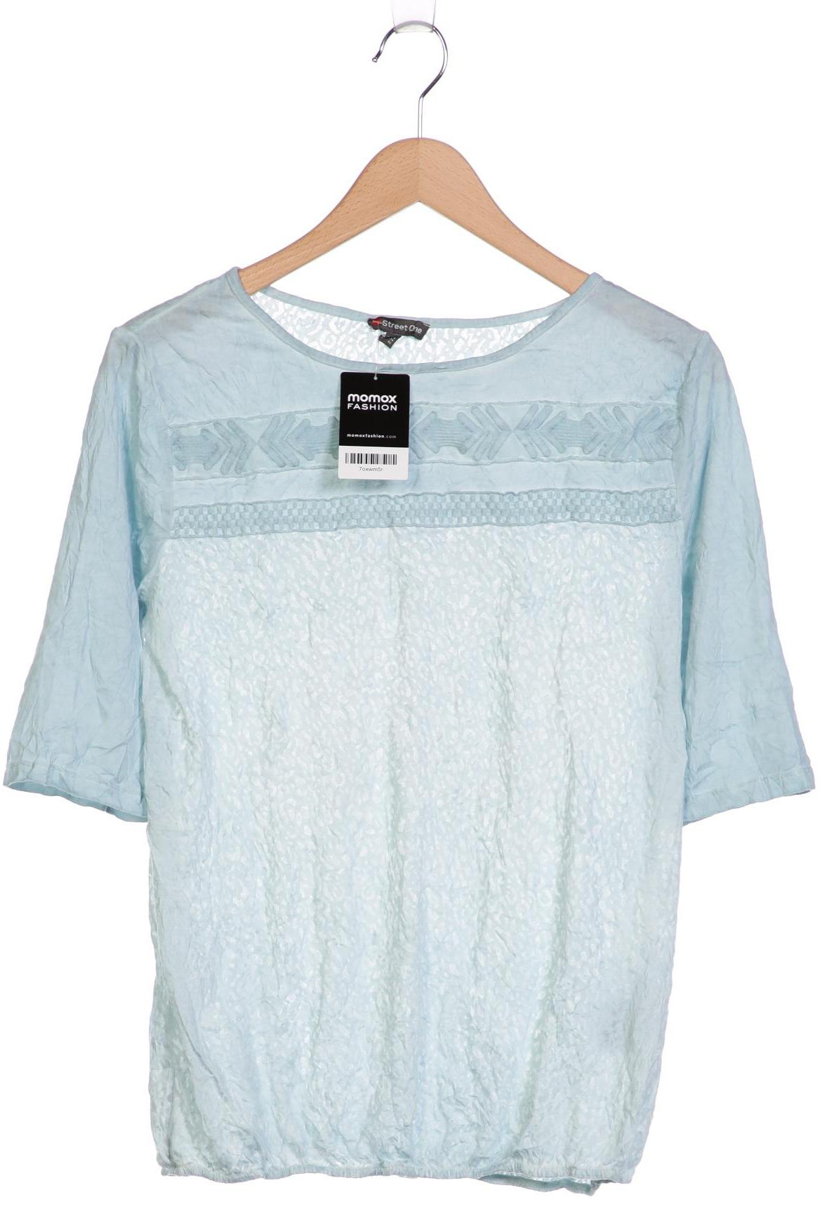 

Street One Damen T-Shirt, hellblau, Gr. 40