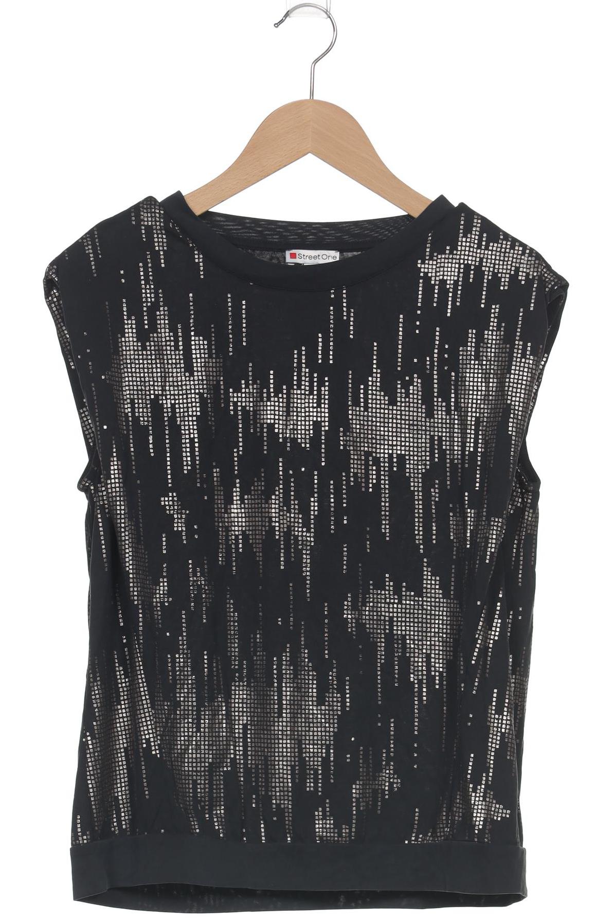 

Street One Damen T-Shirt, marineblau, Gr. 36