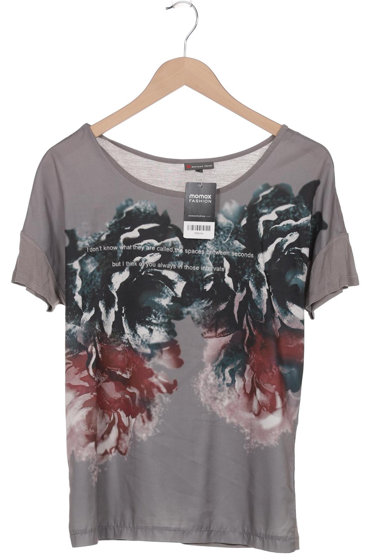 

Street One Damen T-Shirt, grau, Gr. 36