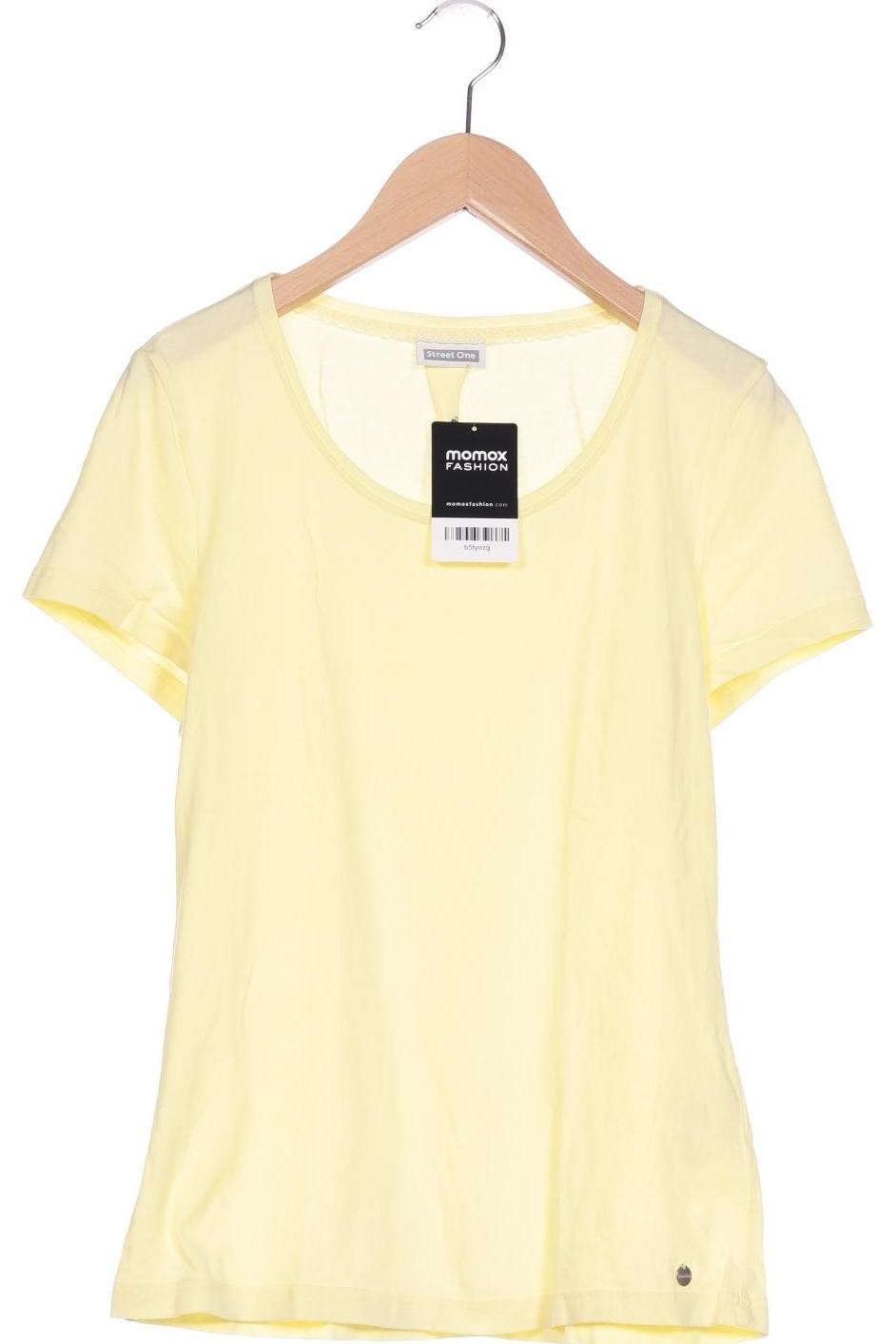 

Street One Damen T-Shirt, gelb, Gr. 36