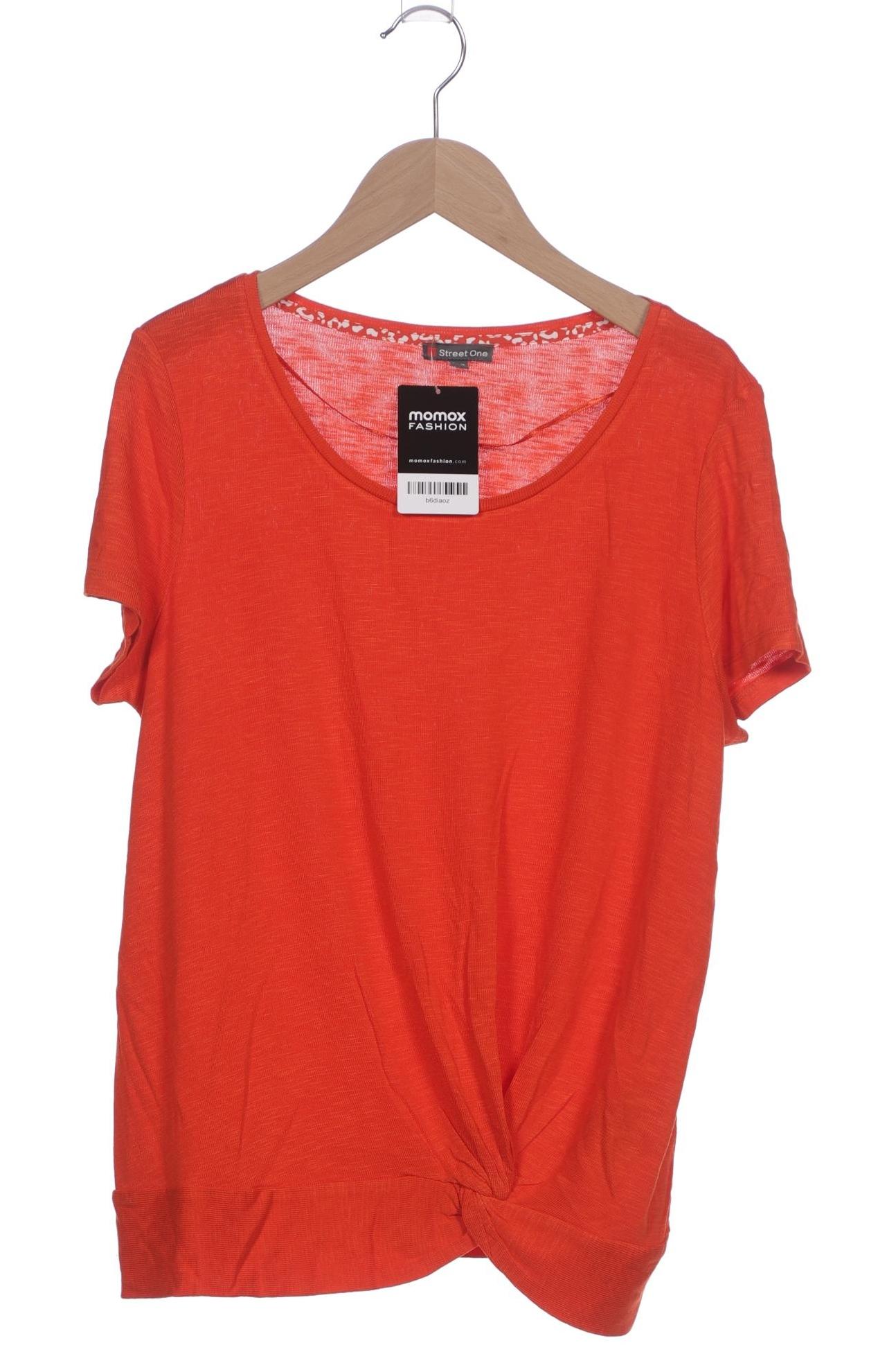 

Street One Damen T-Shirt, orange, Gr. 40