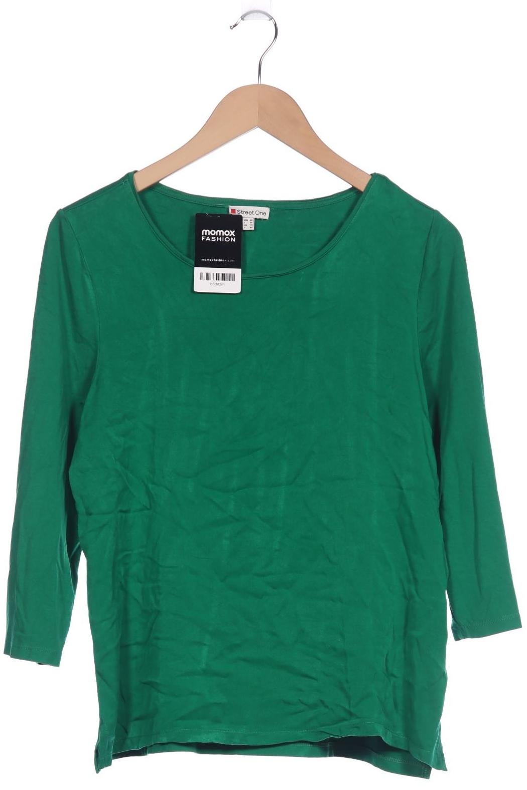 

Street One Damen Langarmshirt, grün, Gr. 40
