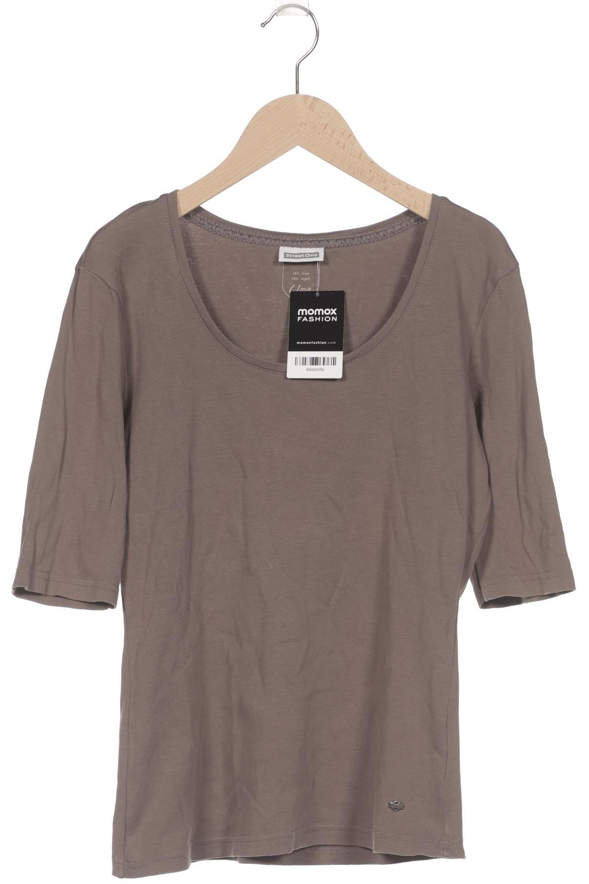 

Street One Damen Langarmshirt, braun, Gr. 40