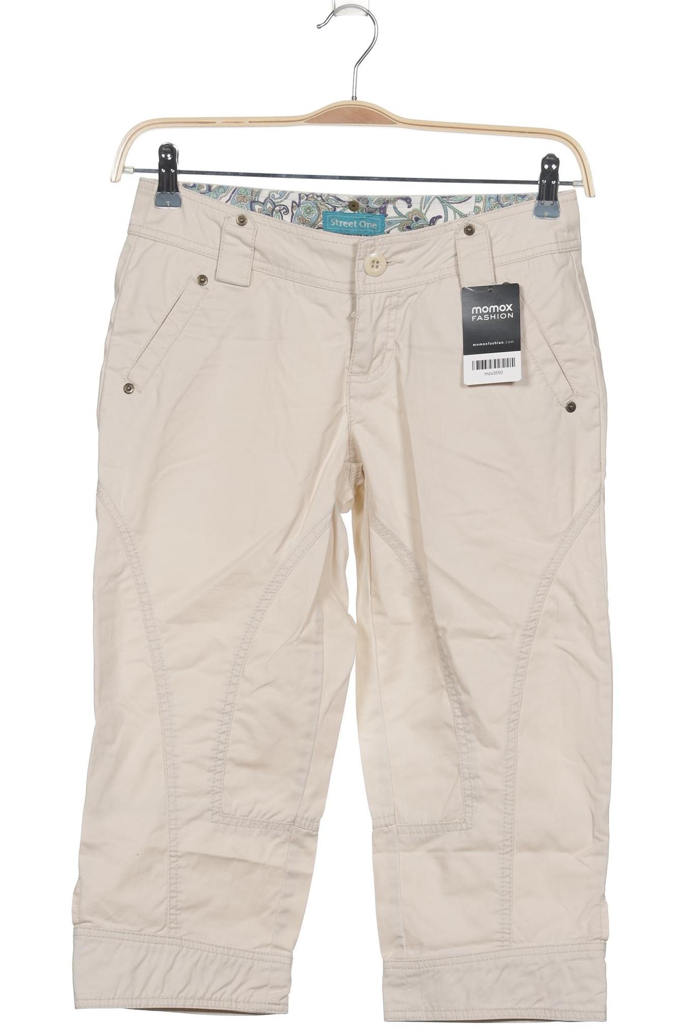 

Street One Damen Stoffhose, cremeweiß, Gr. 34