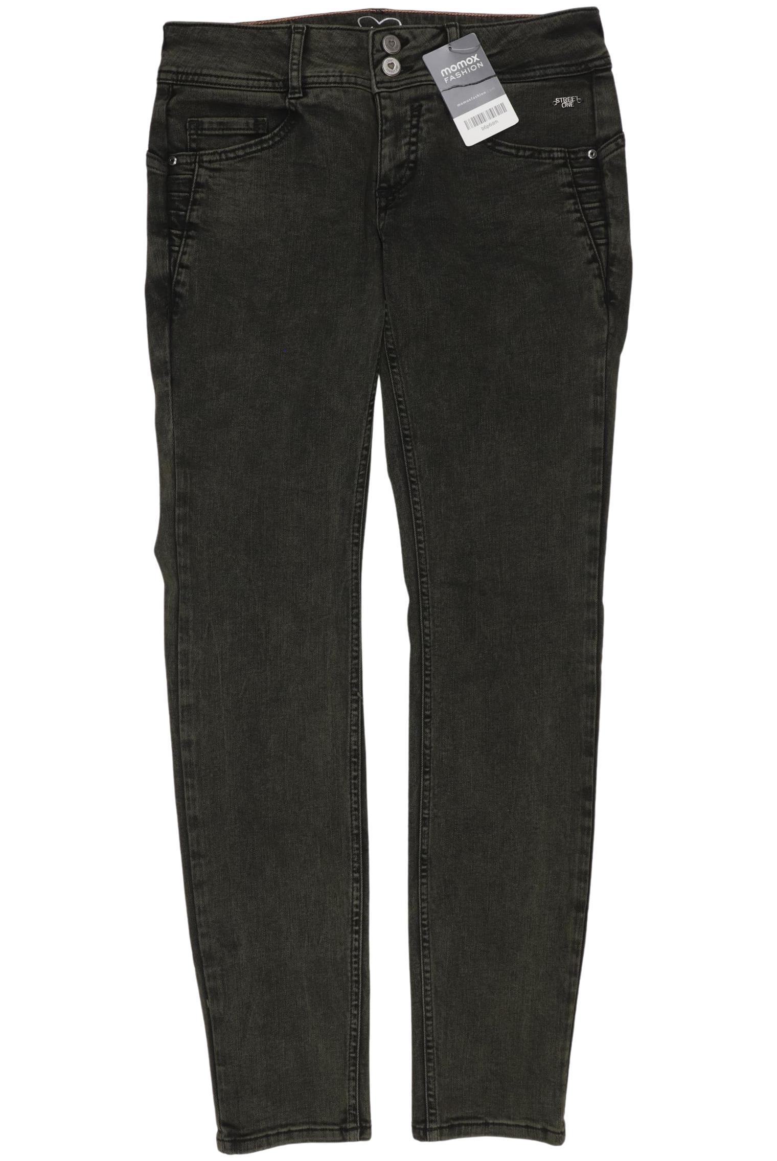 

Street One Damen Jeans, grün, Gr. 26