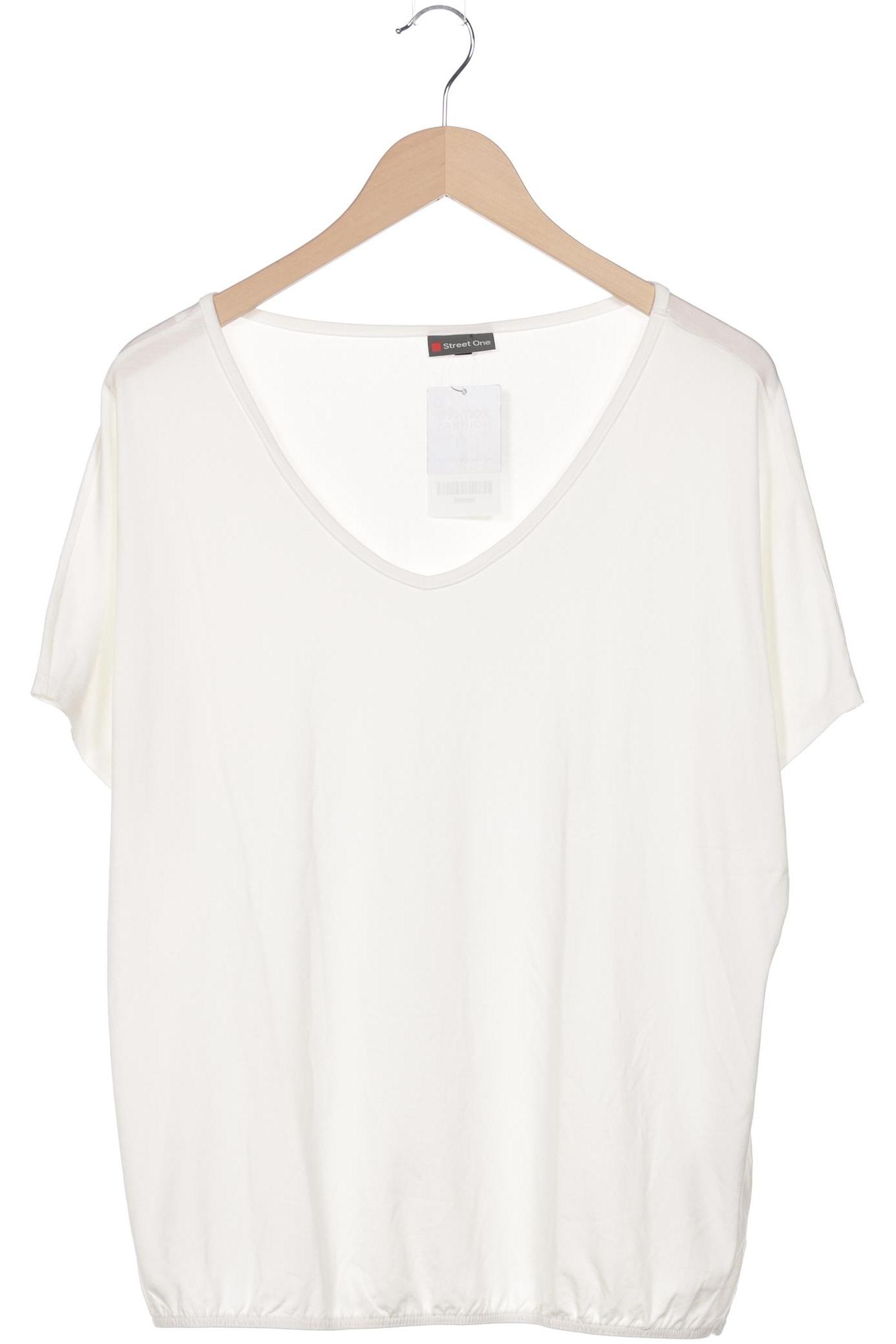 

Street One Damen T-Shirt, weiß, Gr. 42