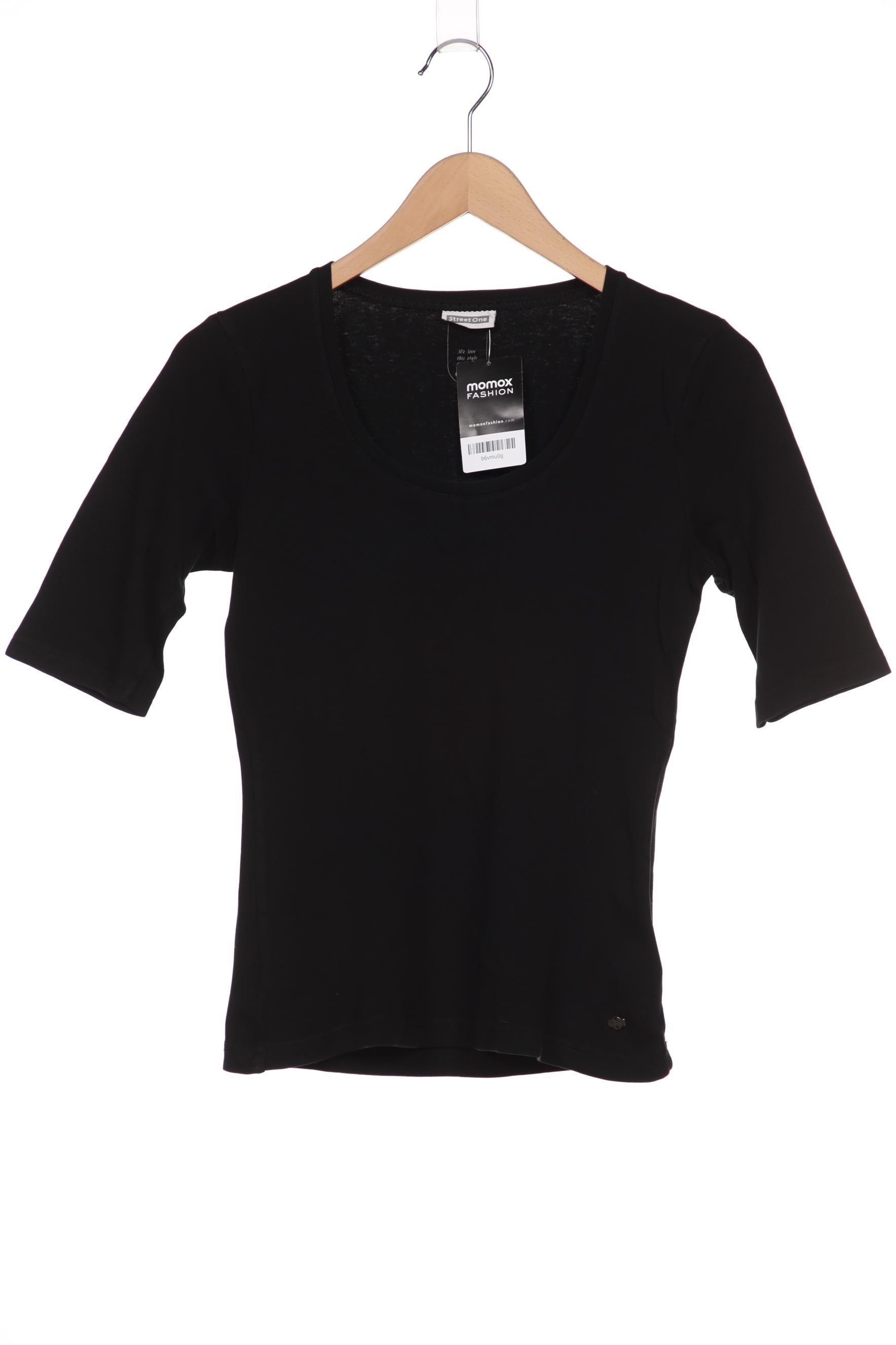 

Street One Damen T-Shirt, schwarz