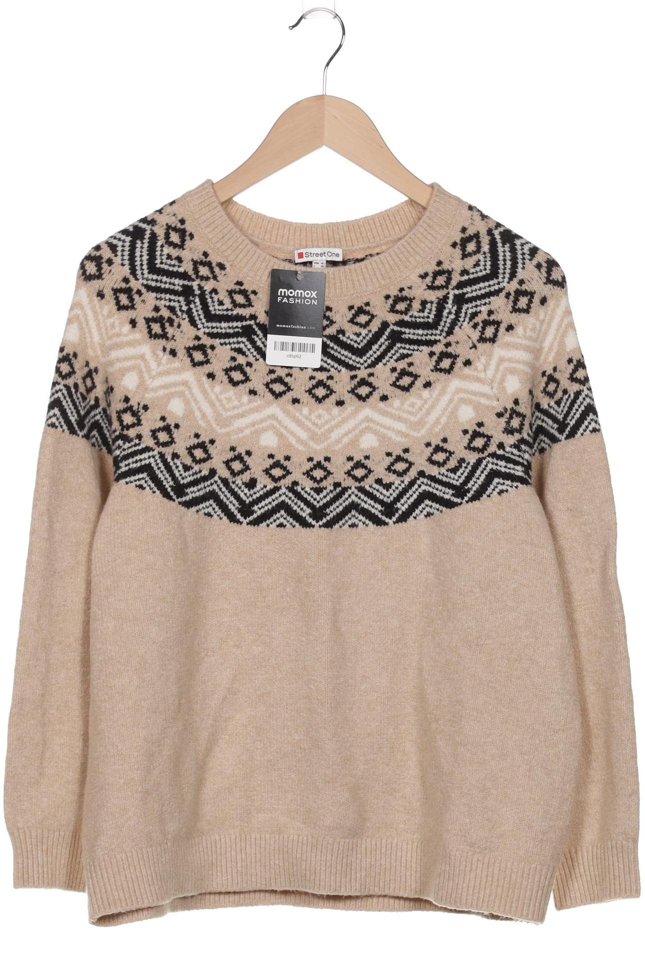 

Street One Damen Pullover, beige, Gr. 42