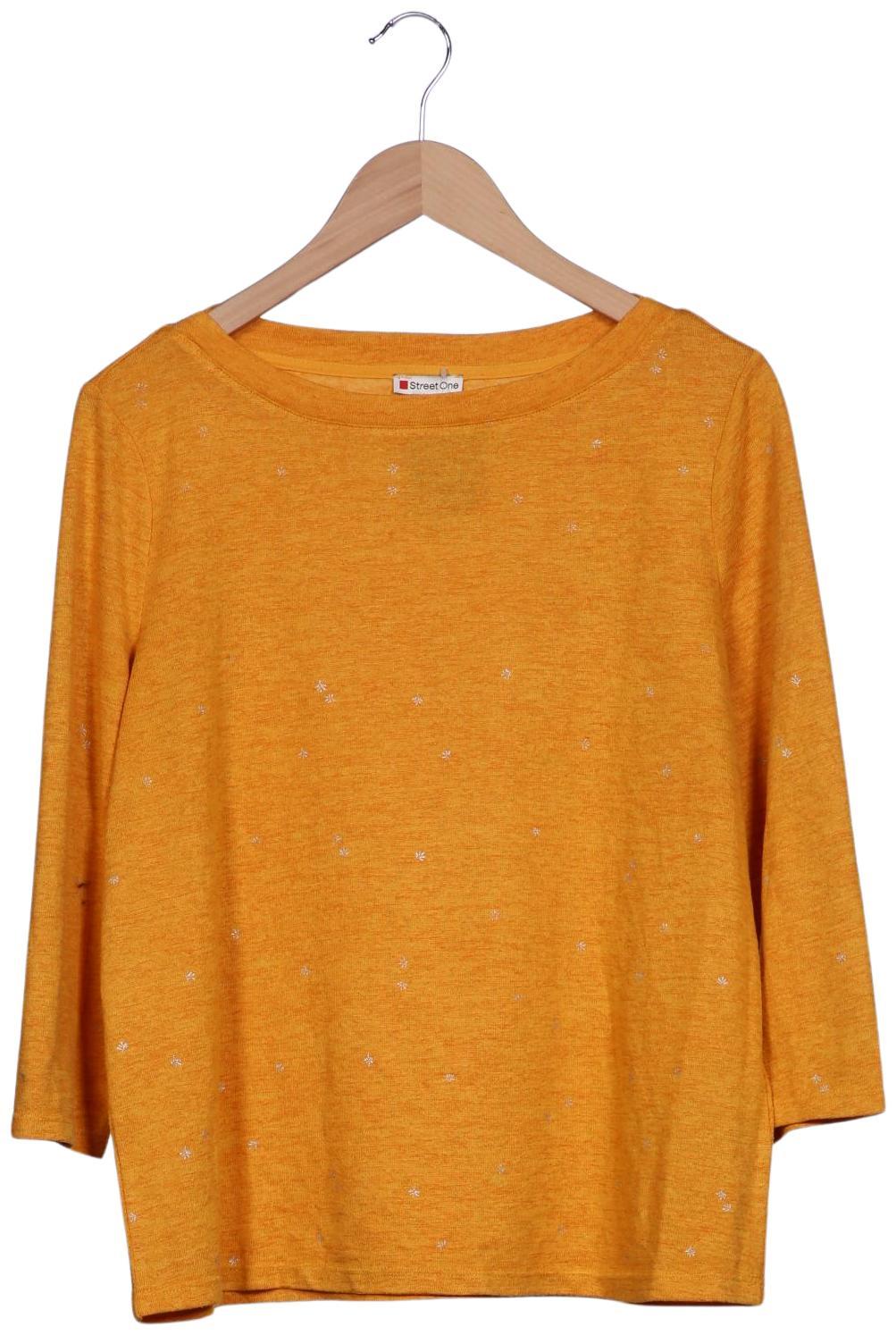 

Street One Damen Pullover, gelb, Gr. 40