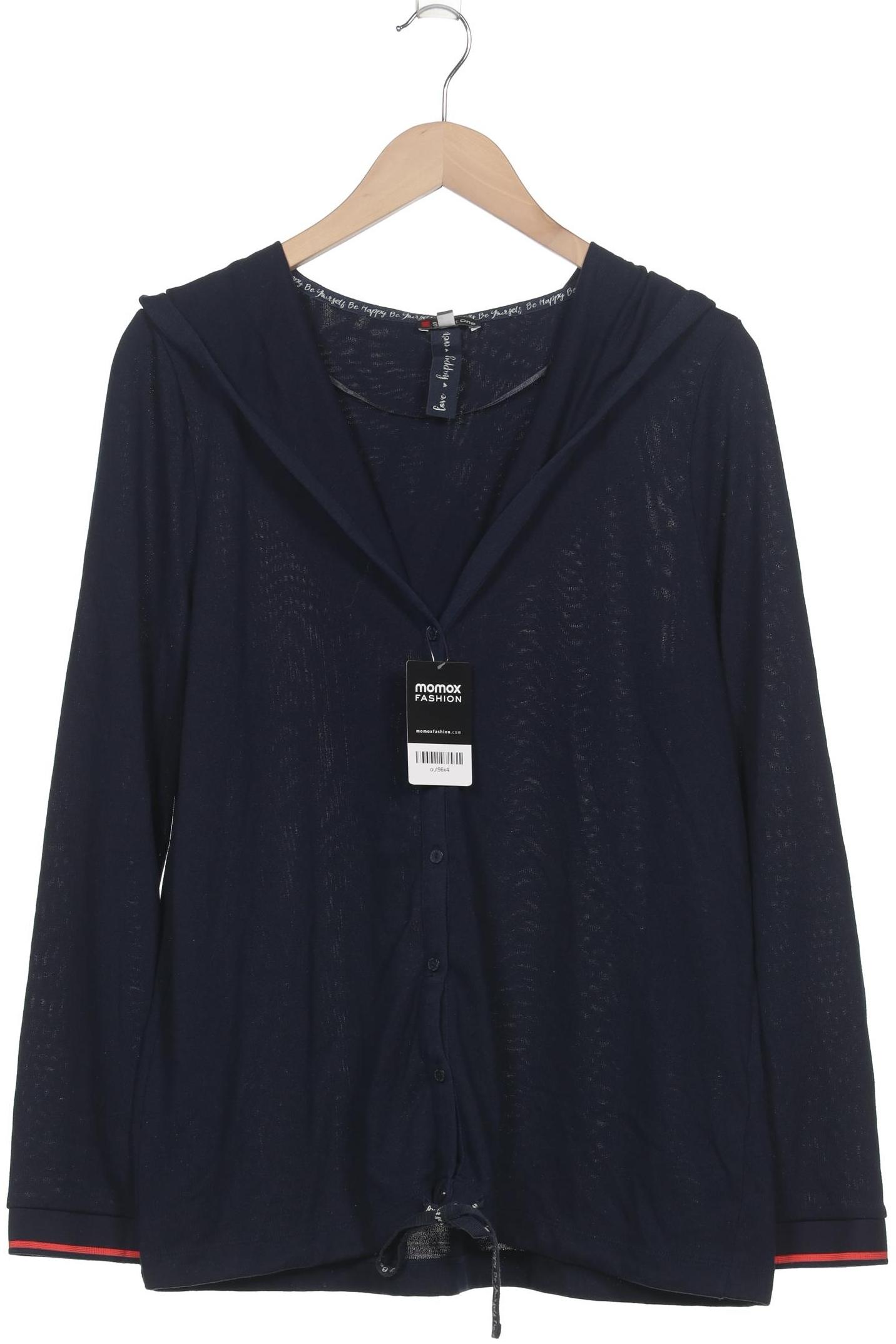 

Street One Damen Strickjacke, marineblau, Gr. 46
