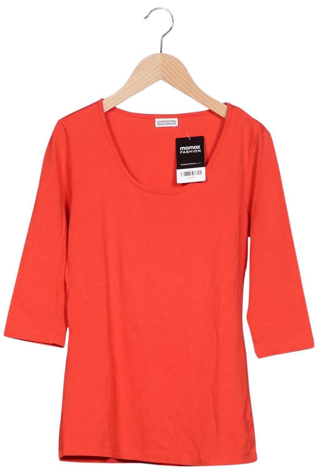 

Street One Damen Langarmshirt, rot, Gr. 40