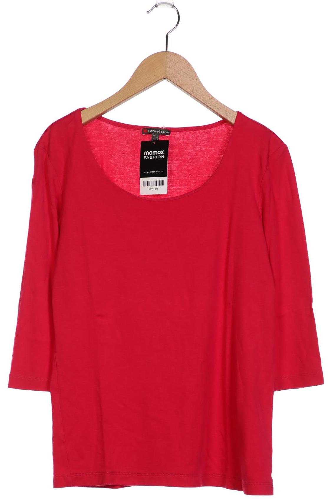 

Street One Damen Langarmshirt, pink, Gr. 38