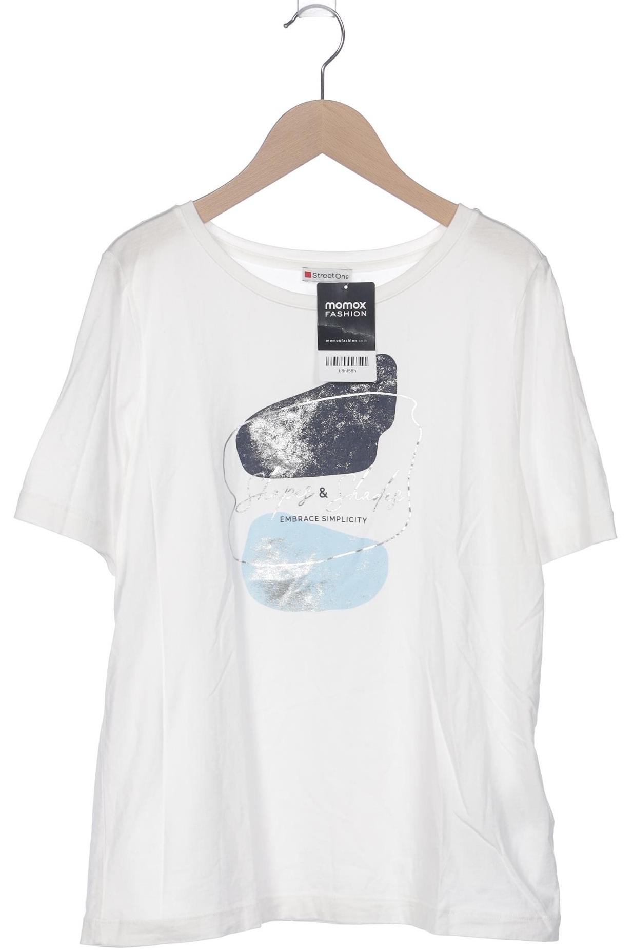 

Street One Damen T-Shirt, weiß, Gr. 38