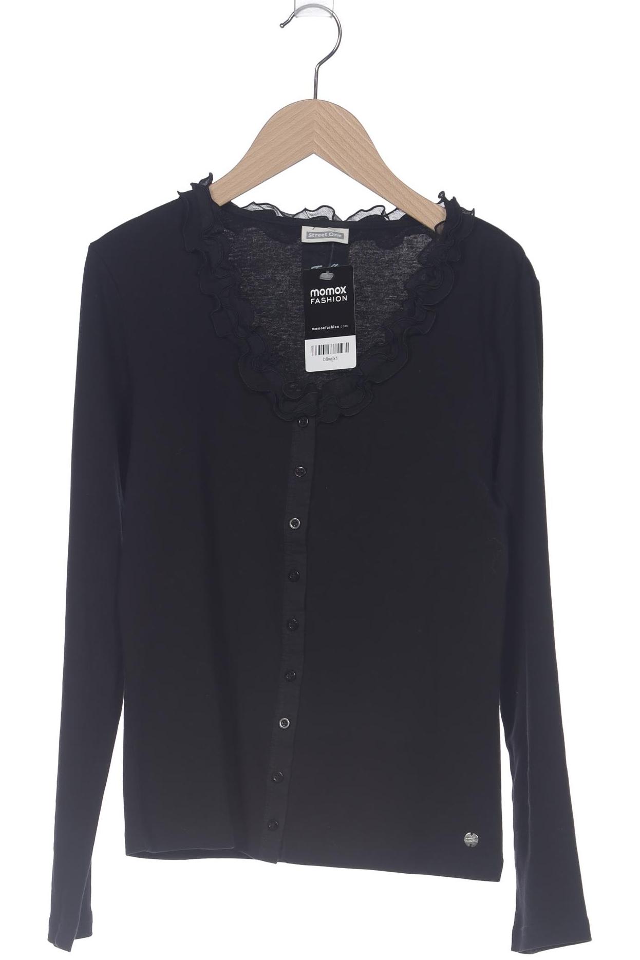 

Street One Damen Strickjacke, schwarz, Gr. 38