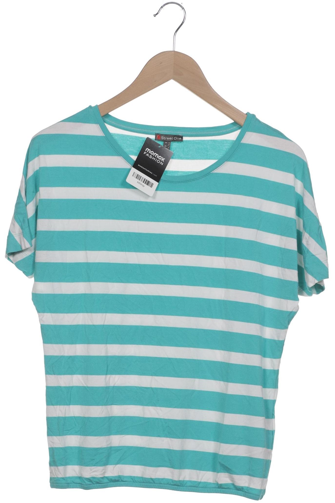 

Street One Damen T-Shirt, blau, Gr. 34