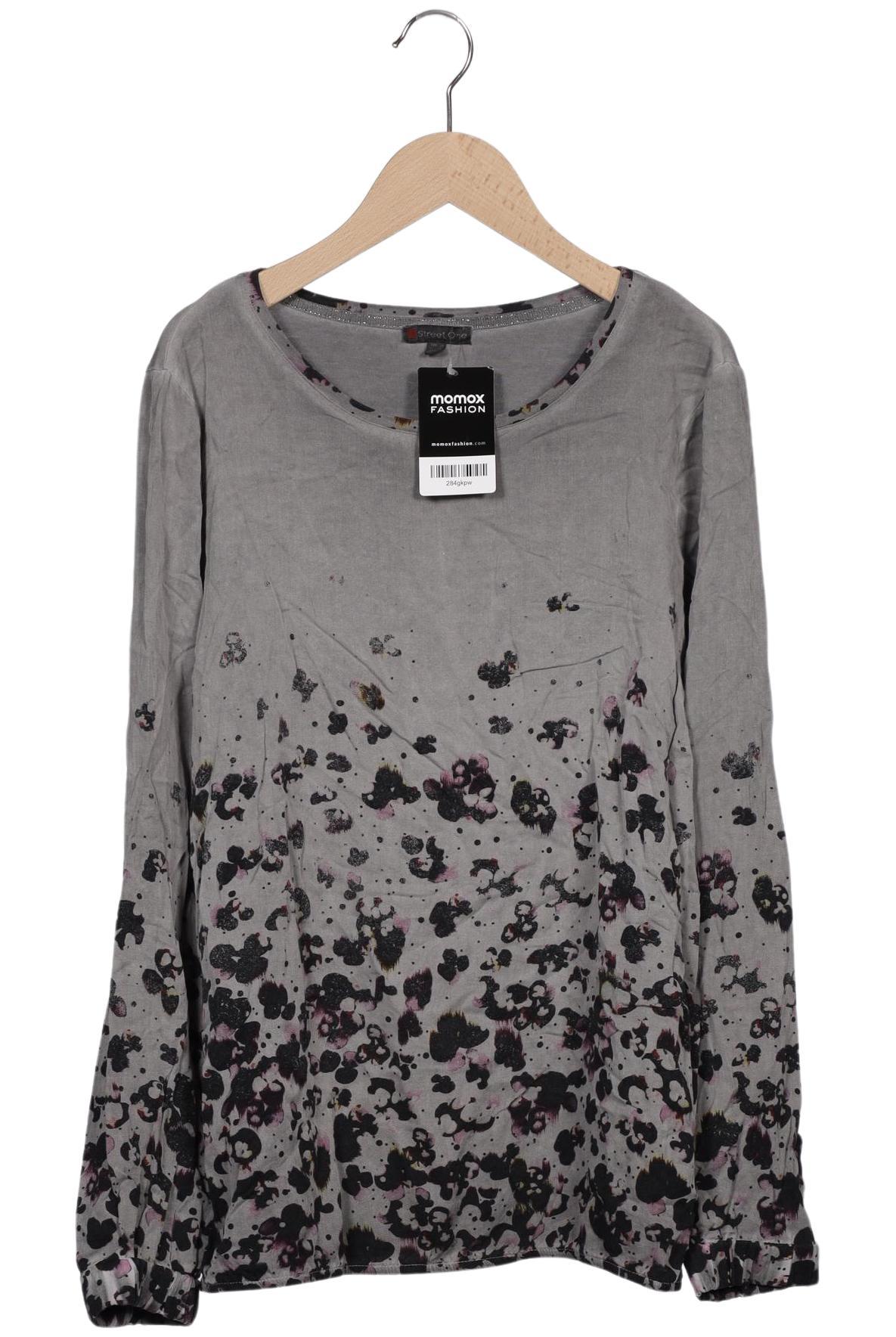 

Street One Damen Langarmshirt, grau, Gr. 38