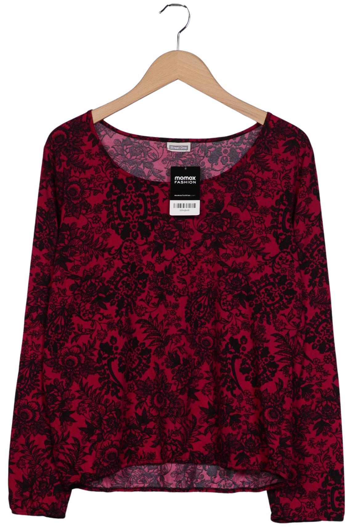 

Street One Damen Langarmshirt, rot, Gr. 44