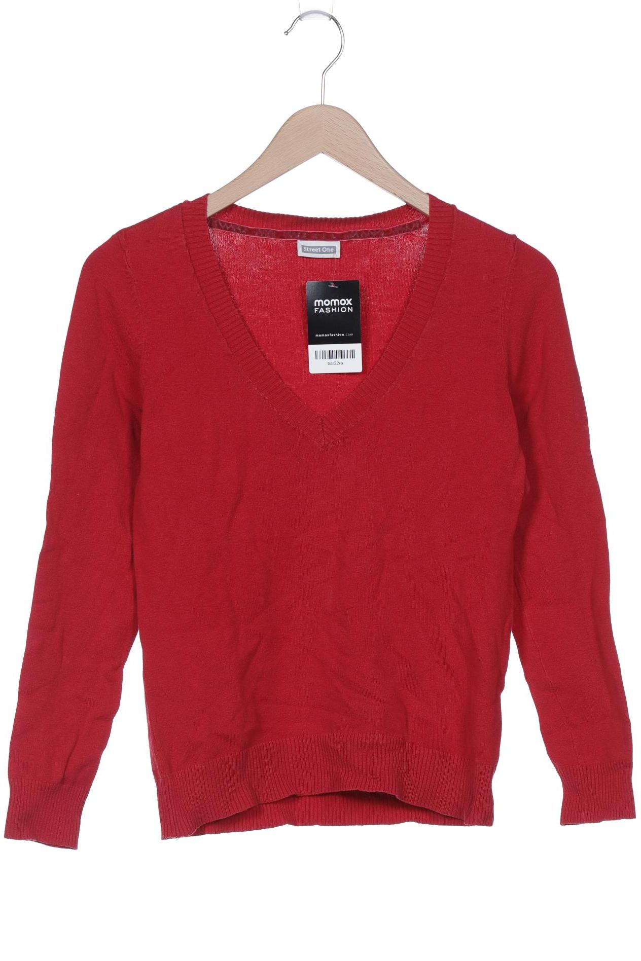 

Street One Damen Pullover, rot, Gr. 36