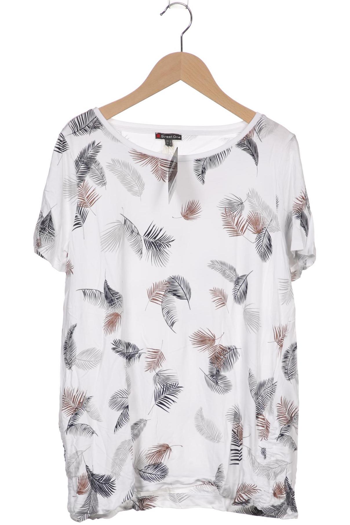 

Street One Damen T-Shirt, weiß, Gr. 38