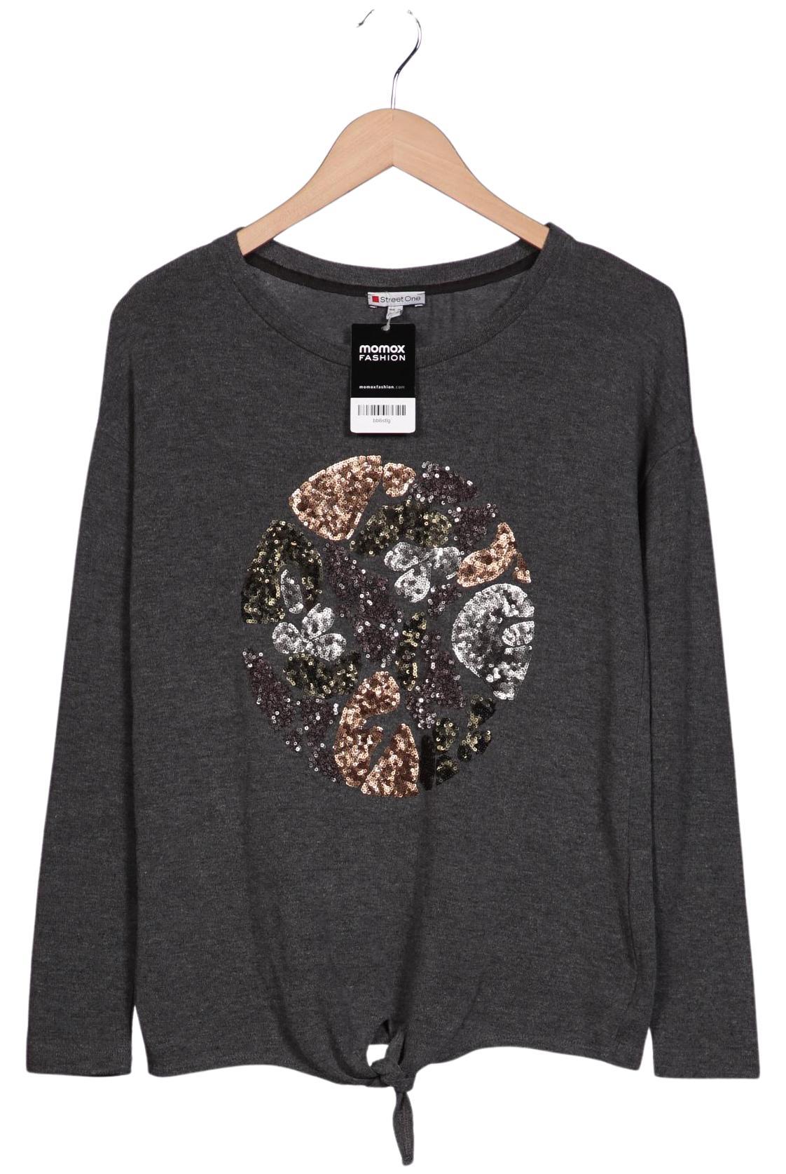 

Street One Damen Pullover, grau, Gr. 34