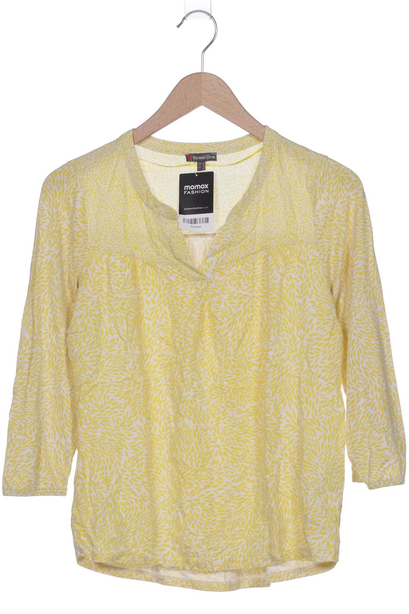 

Street One Damen Langarmshirt, gelb, Gr. 34