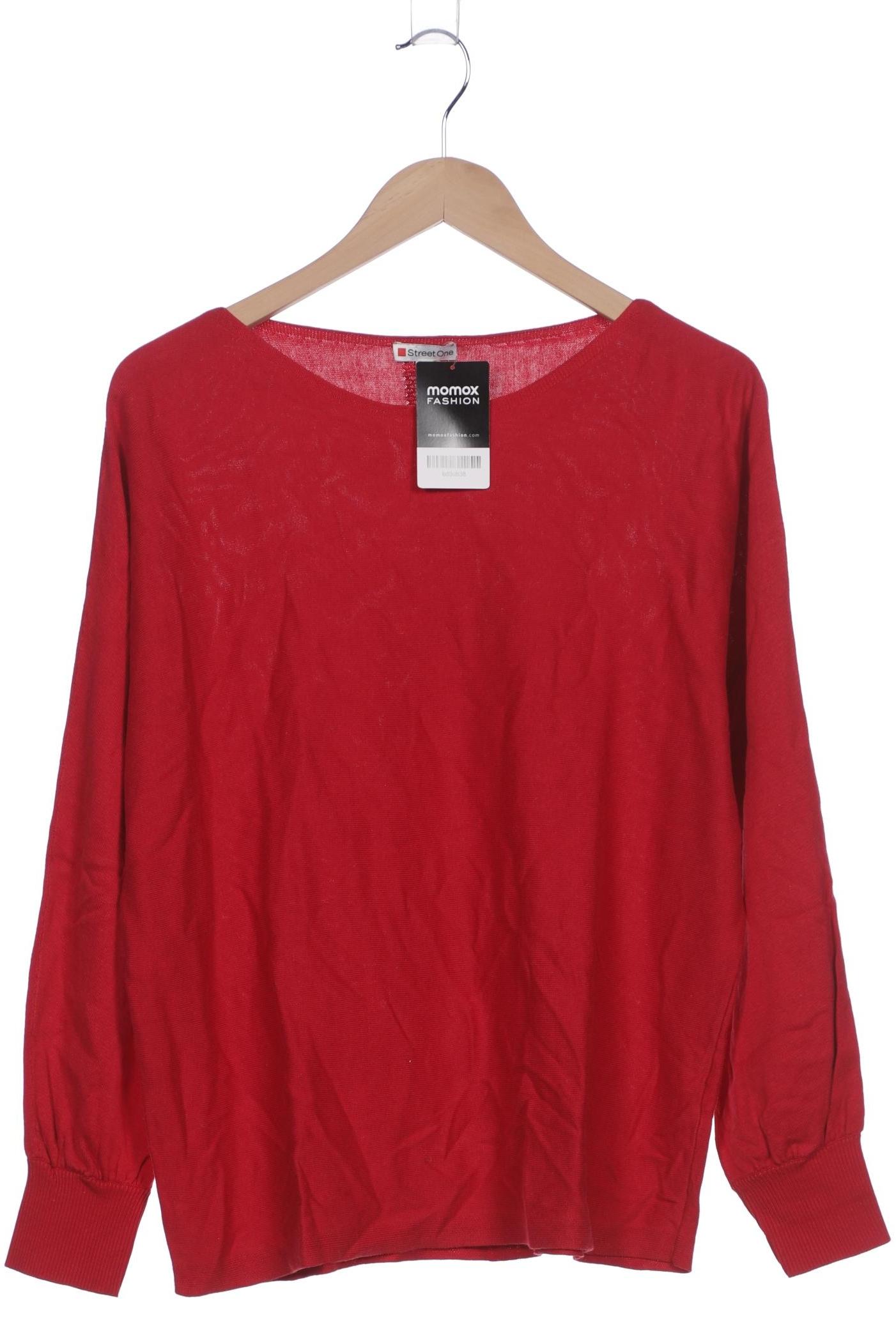 

Street One Damen Pullover, rot, Gr. 42