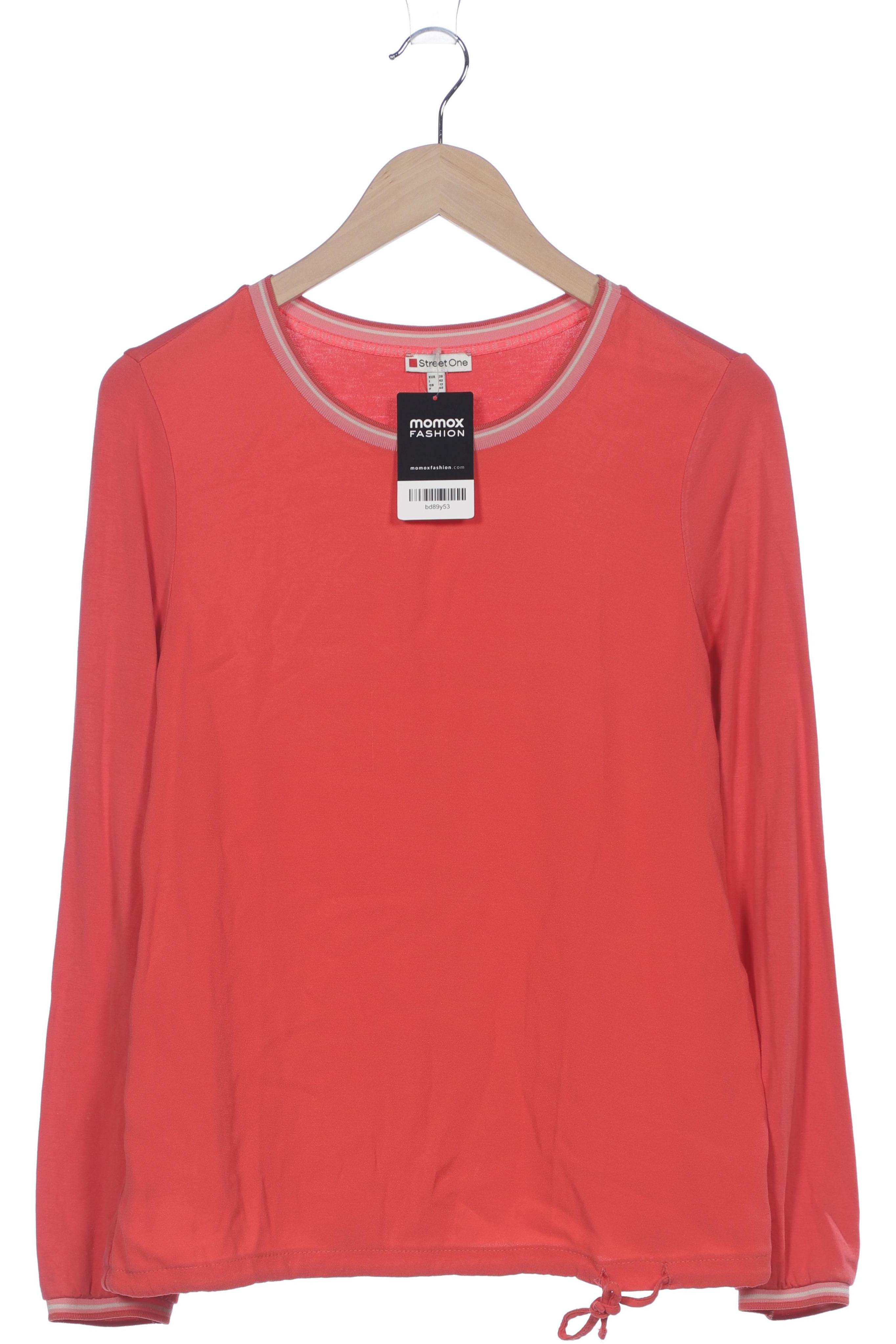 

Street One Damen Langarmshirt, rot, Gr. 38