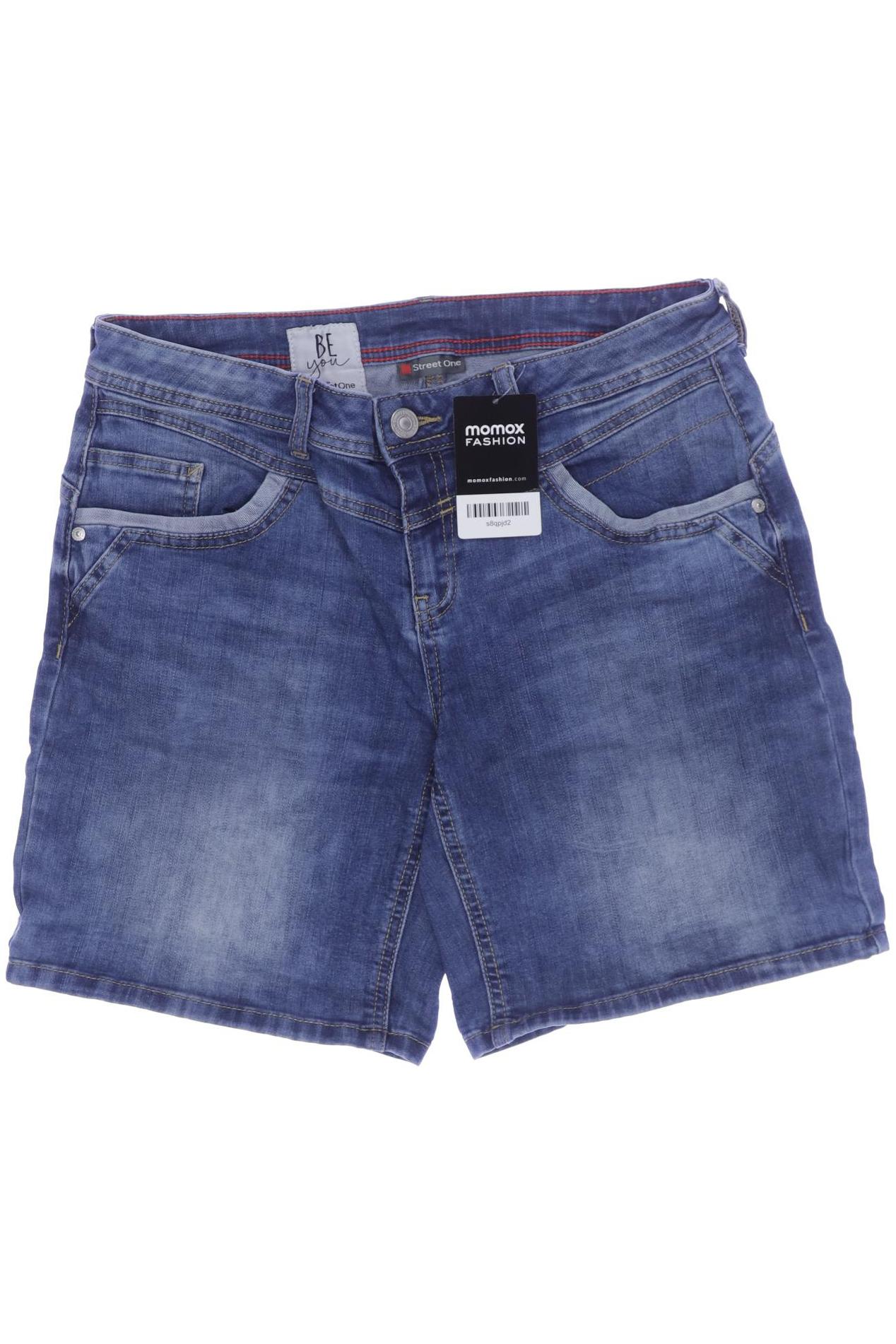 

Street One Damen Shorts, blau, Gr. 29