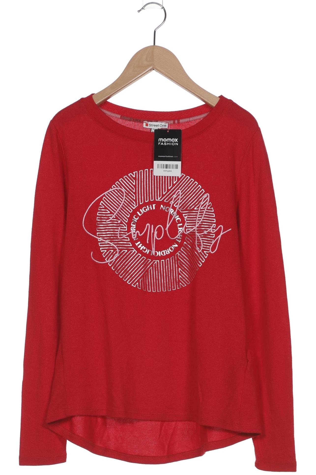 

Street One Damen Pullover, rot, Gr. 34