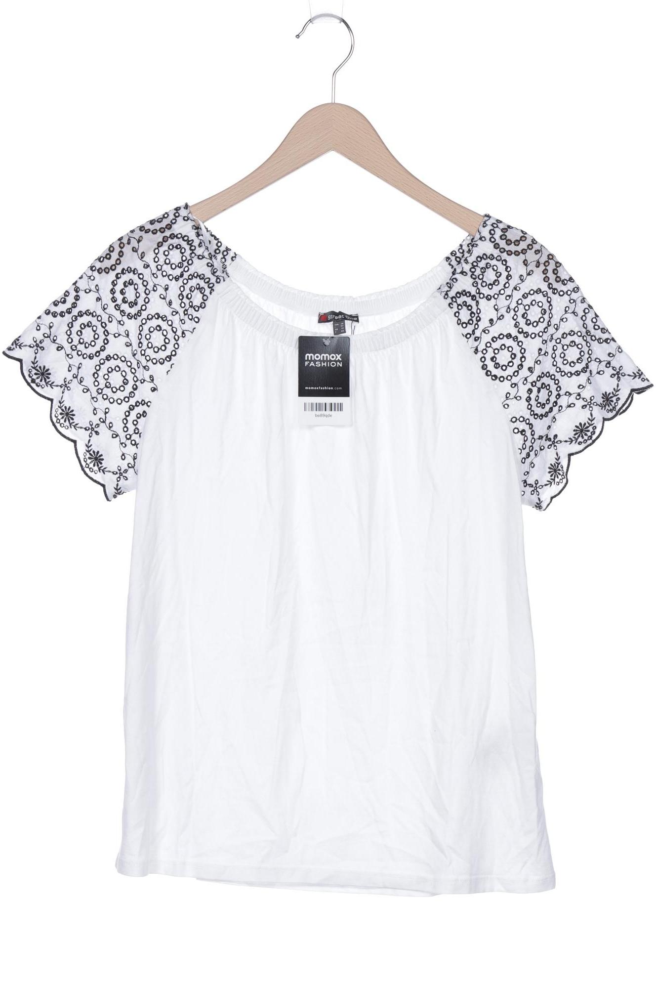 

Street One Damen T-Shirt, weiß, Gr. 38
