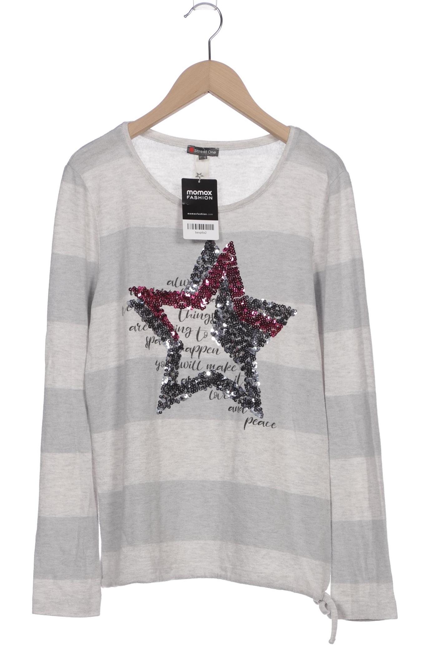 

Street One Damen Pullover, grau, Gr. 36