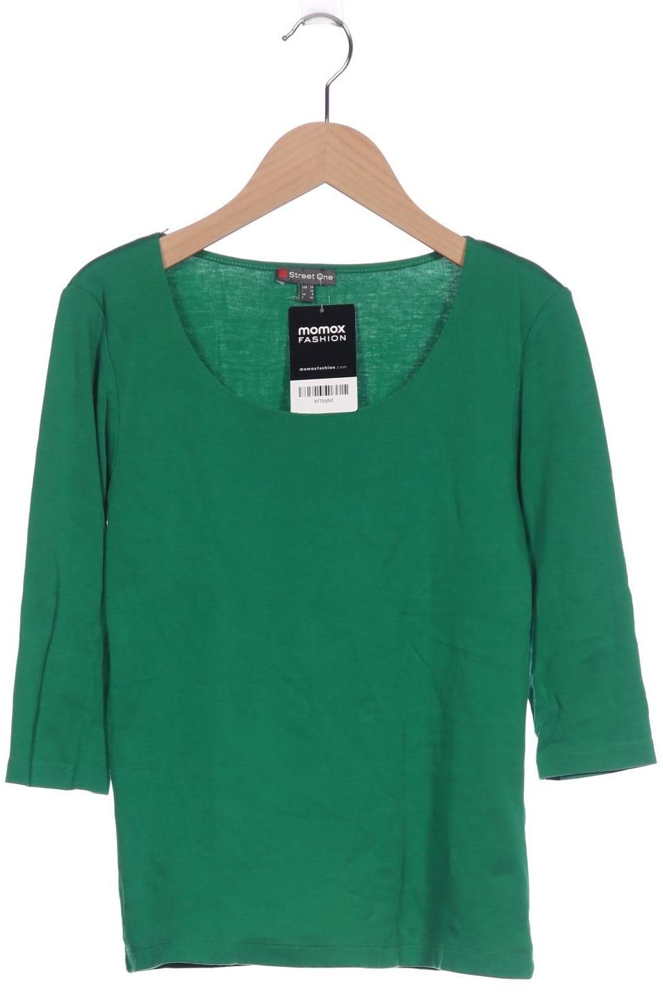 

Street One Damen Langarmshirt, grün, Gr. 34