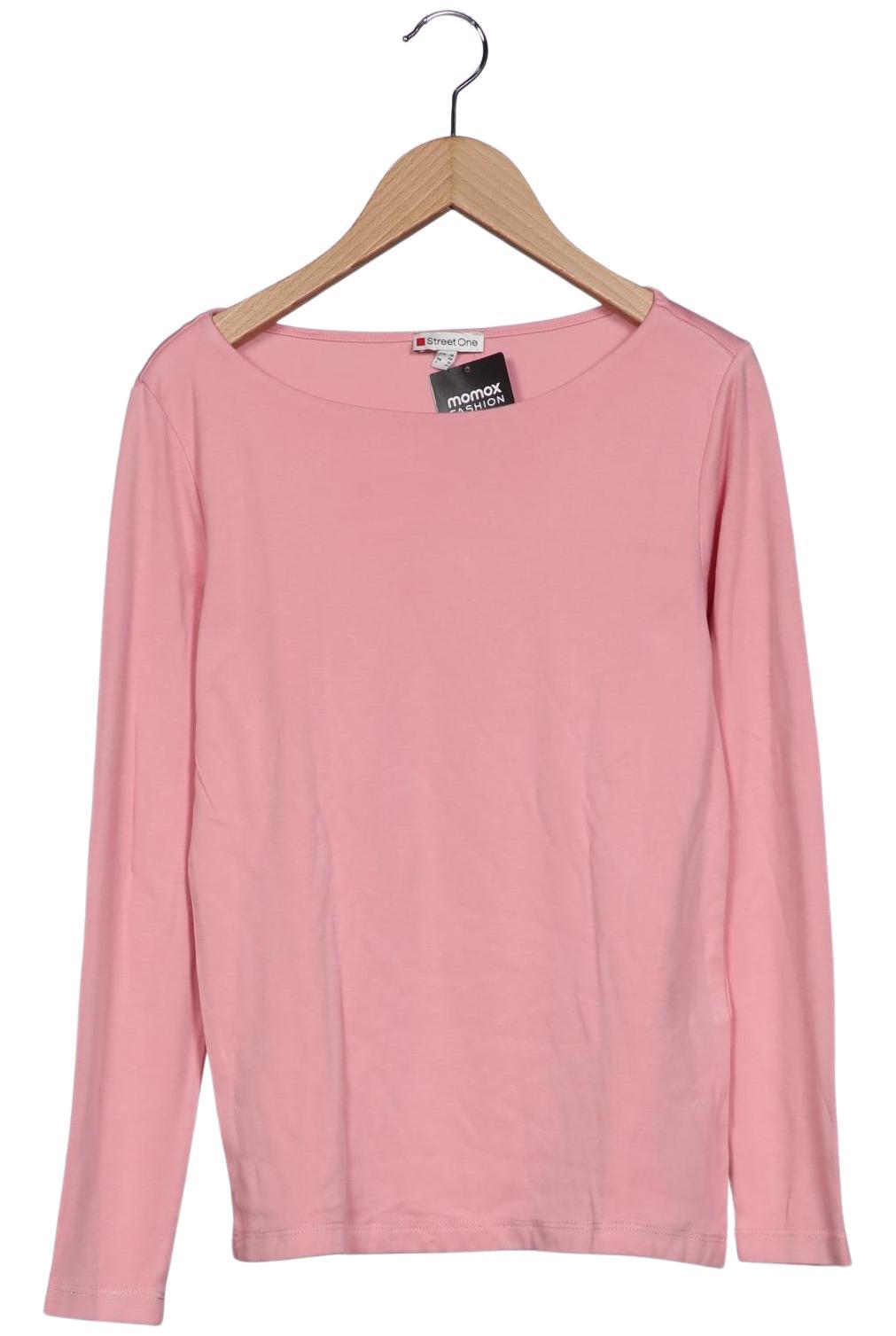 

Street One Damen Langarmshirt, pink, Gr. 36