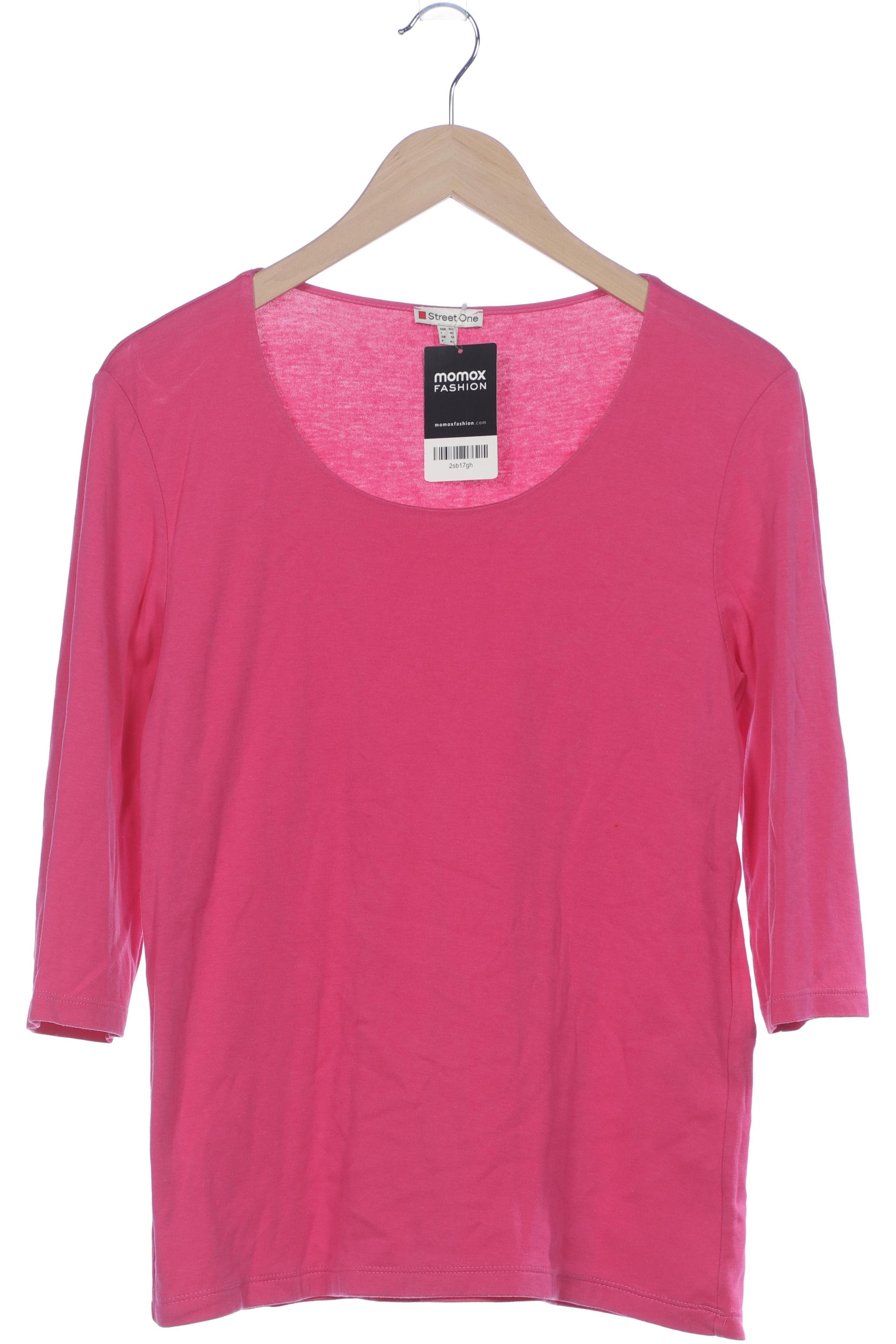

Street One Damen Langarmshirt, pink, Gr. 42