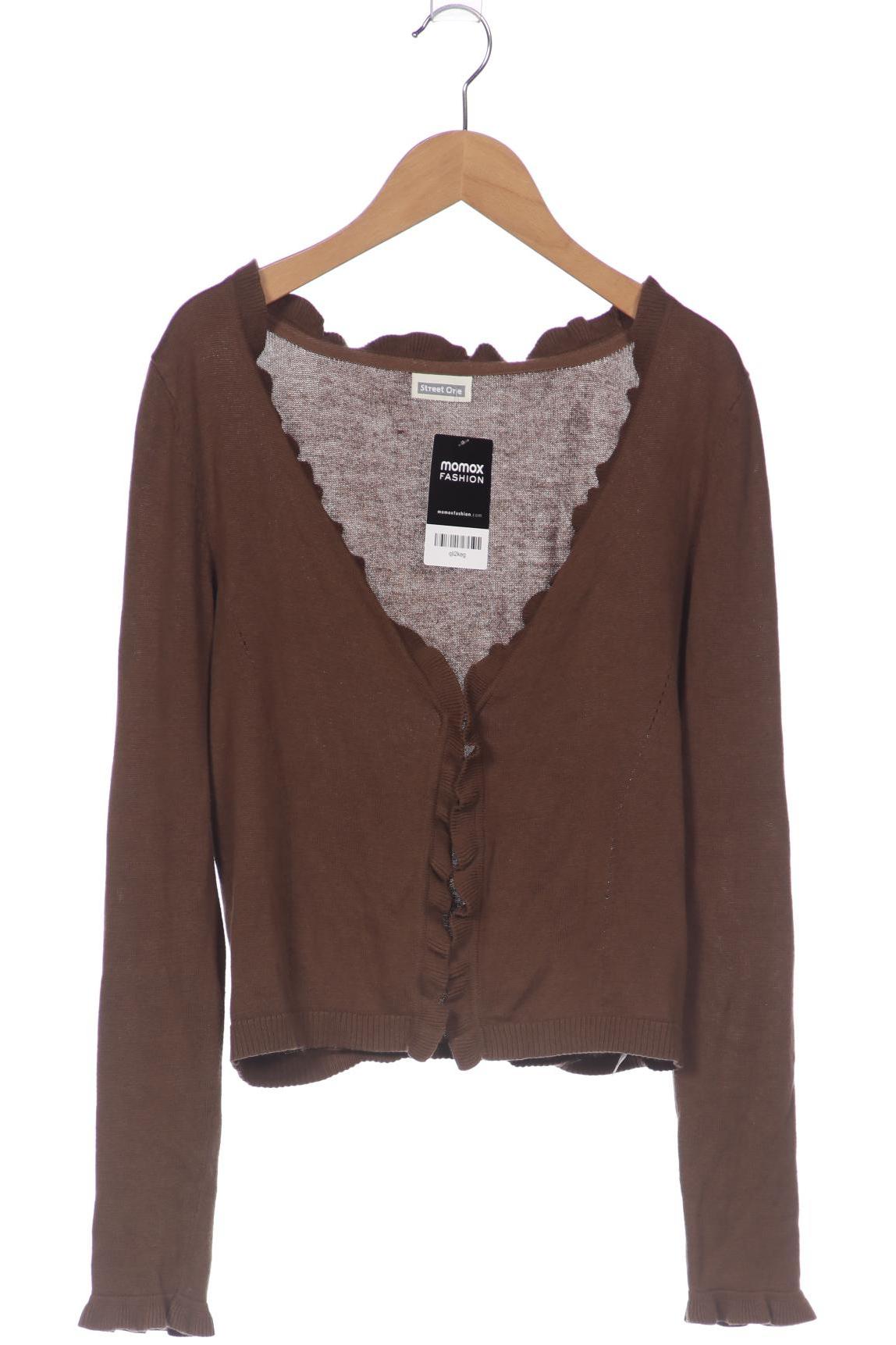 

Street One Damen Strickjacke, braun, Gr. 36