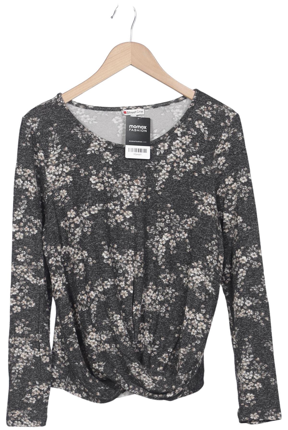 

Street One Damen Langarmshirt, grau, Gr. 38