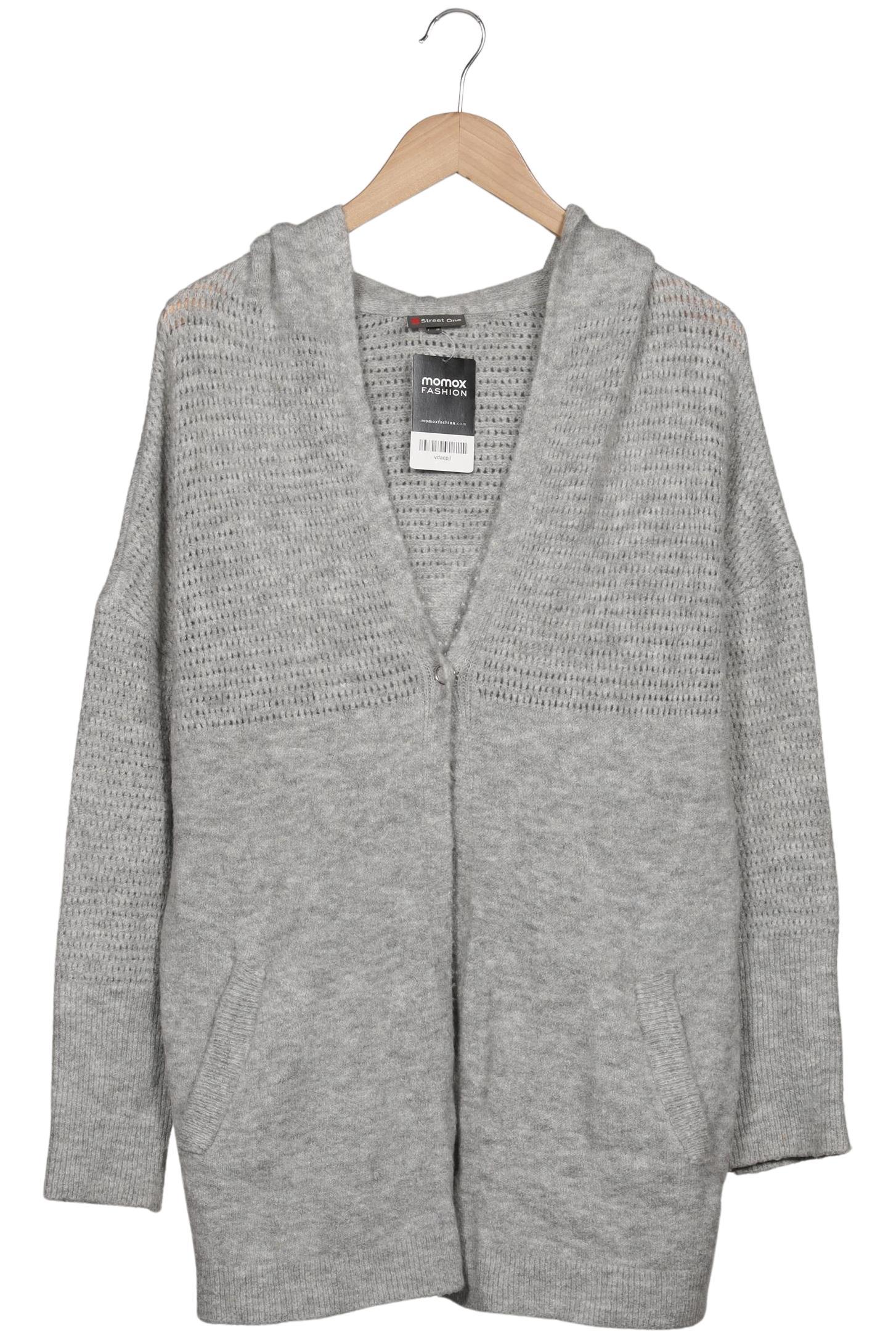 

Street One Damen Strickjacke, grau, Gr. 36
