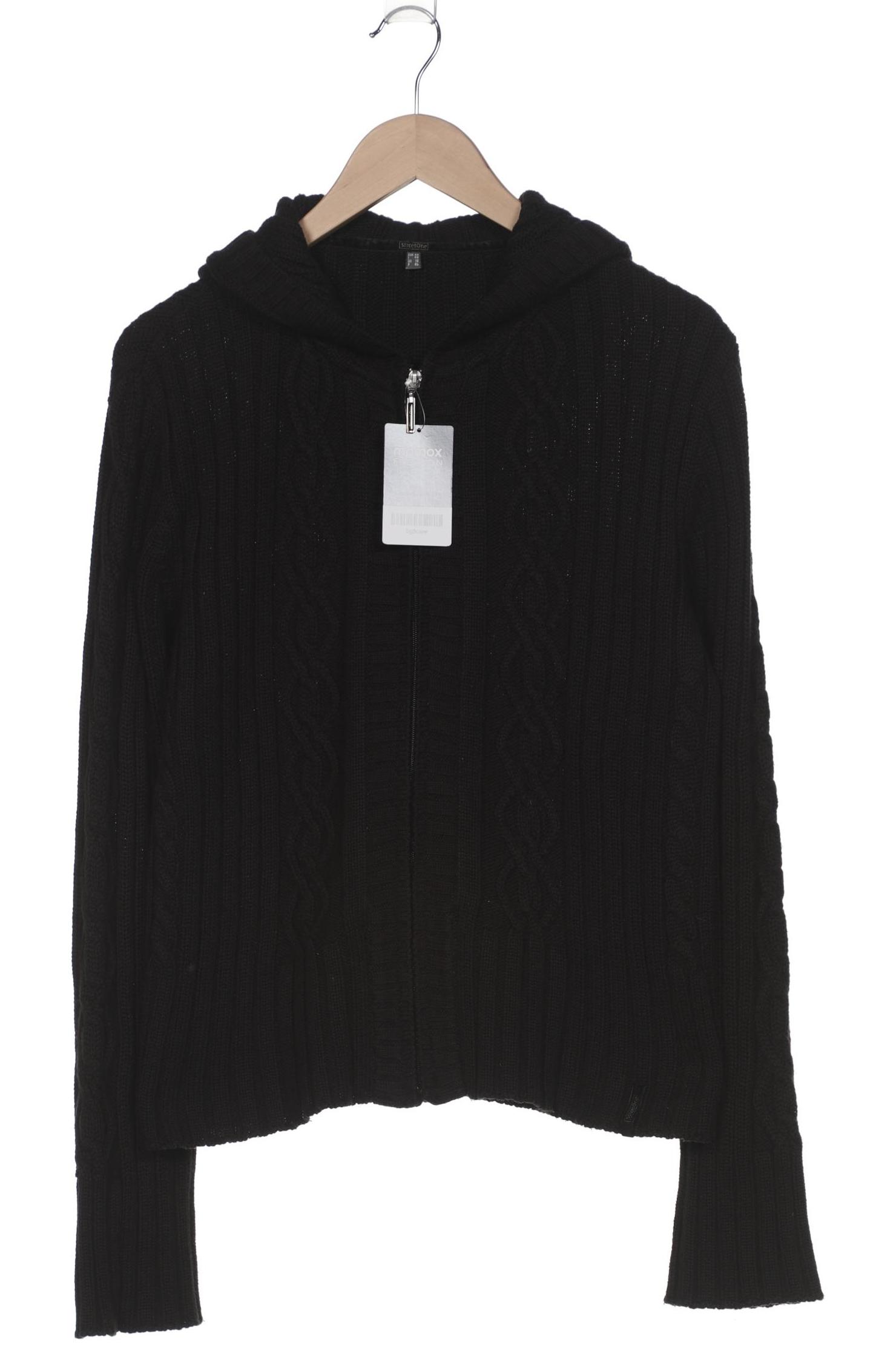 

Street One Damen Strickjacke, schwarz, Gr. 44