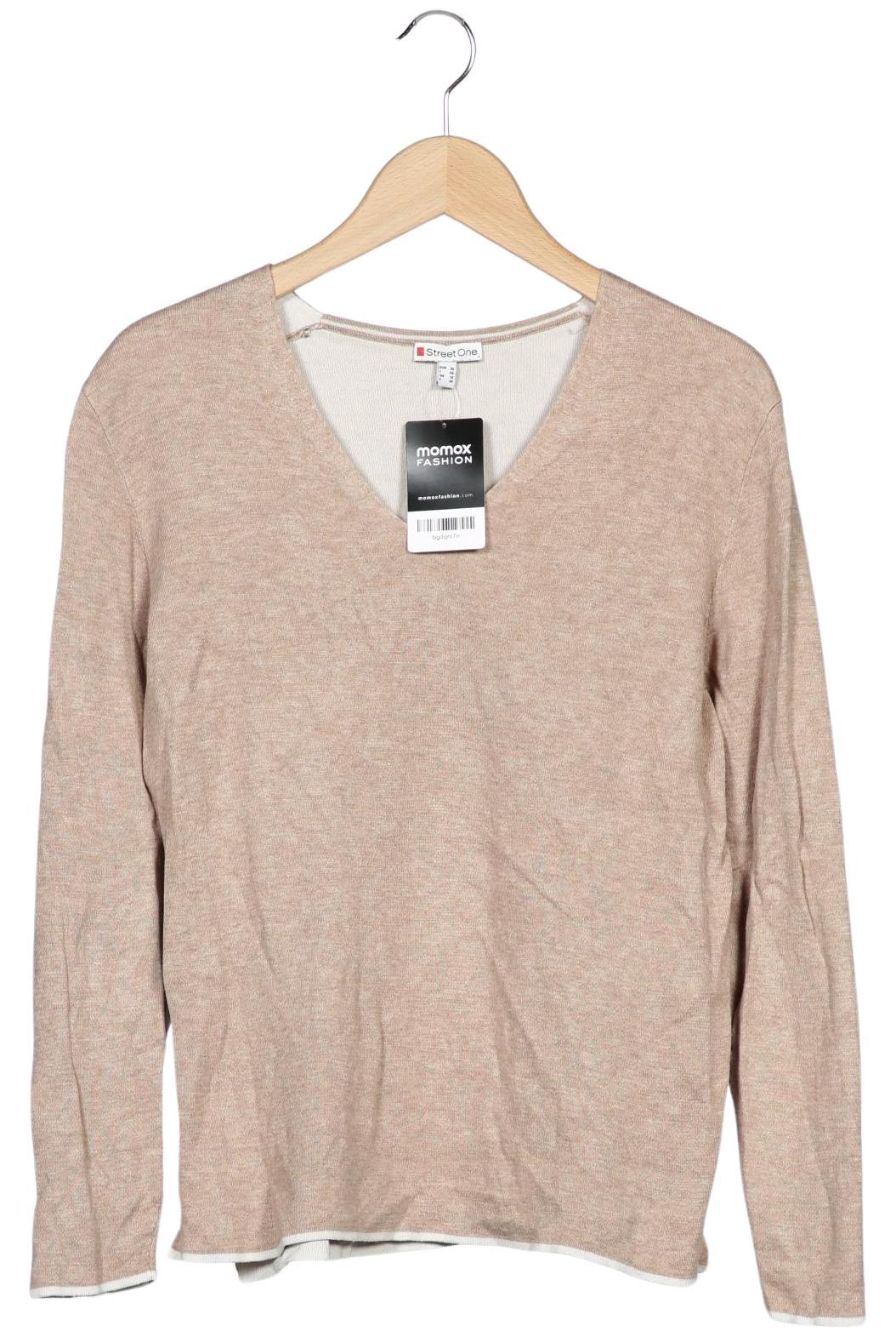 

Street One Damen Pullover, beige, Gr. 36