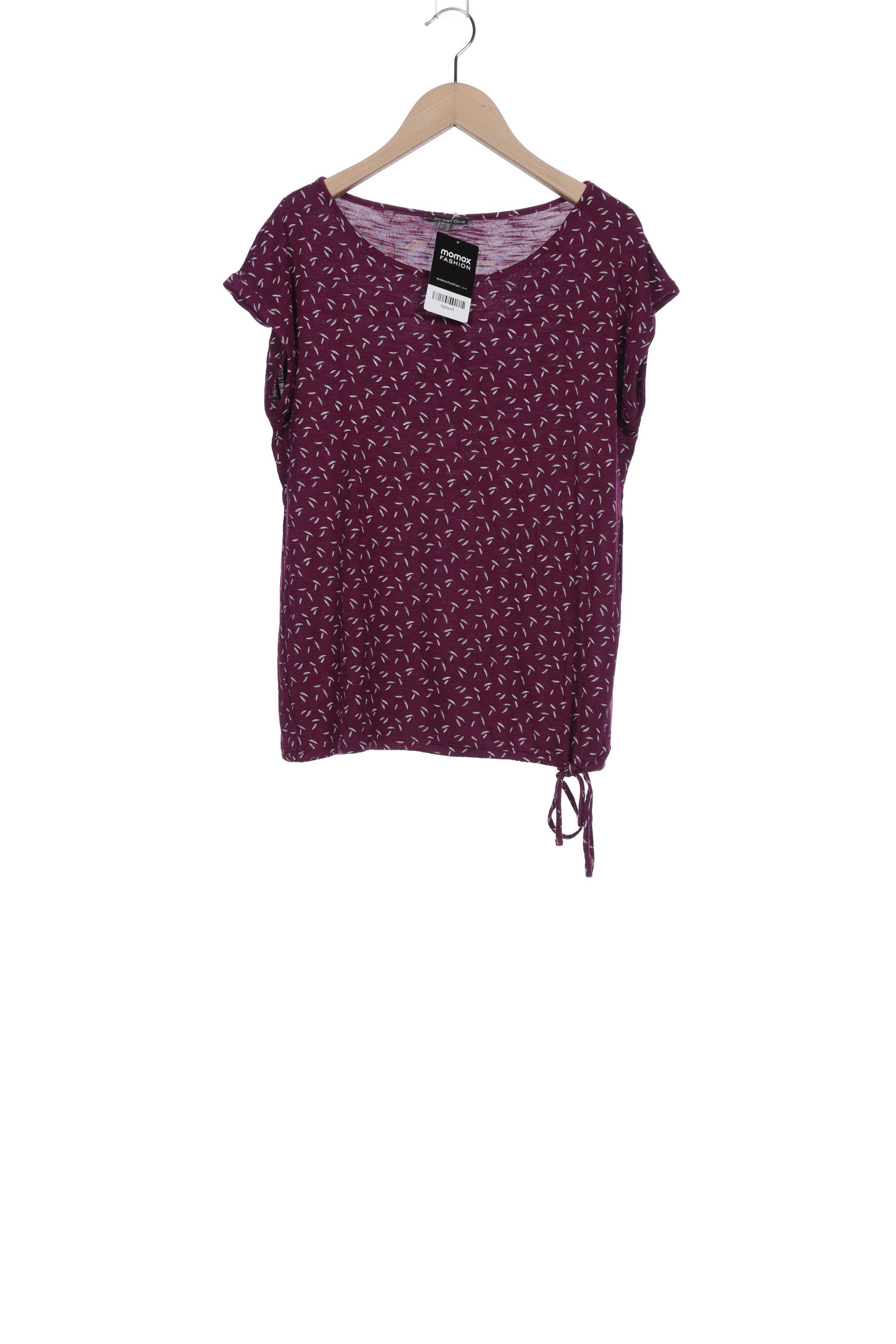 

Street One Damen T-Shirt, flieder, Gr. 40