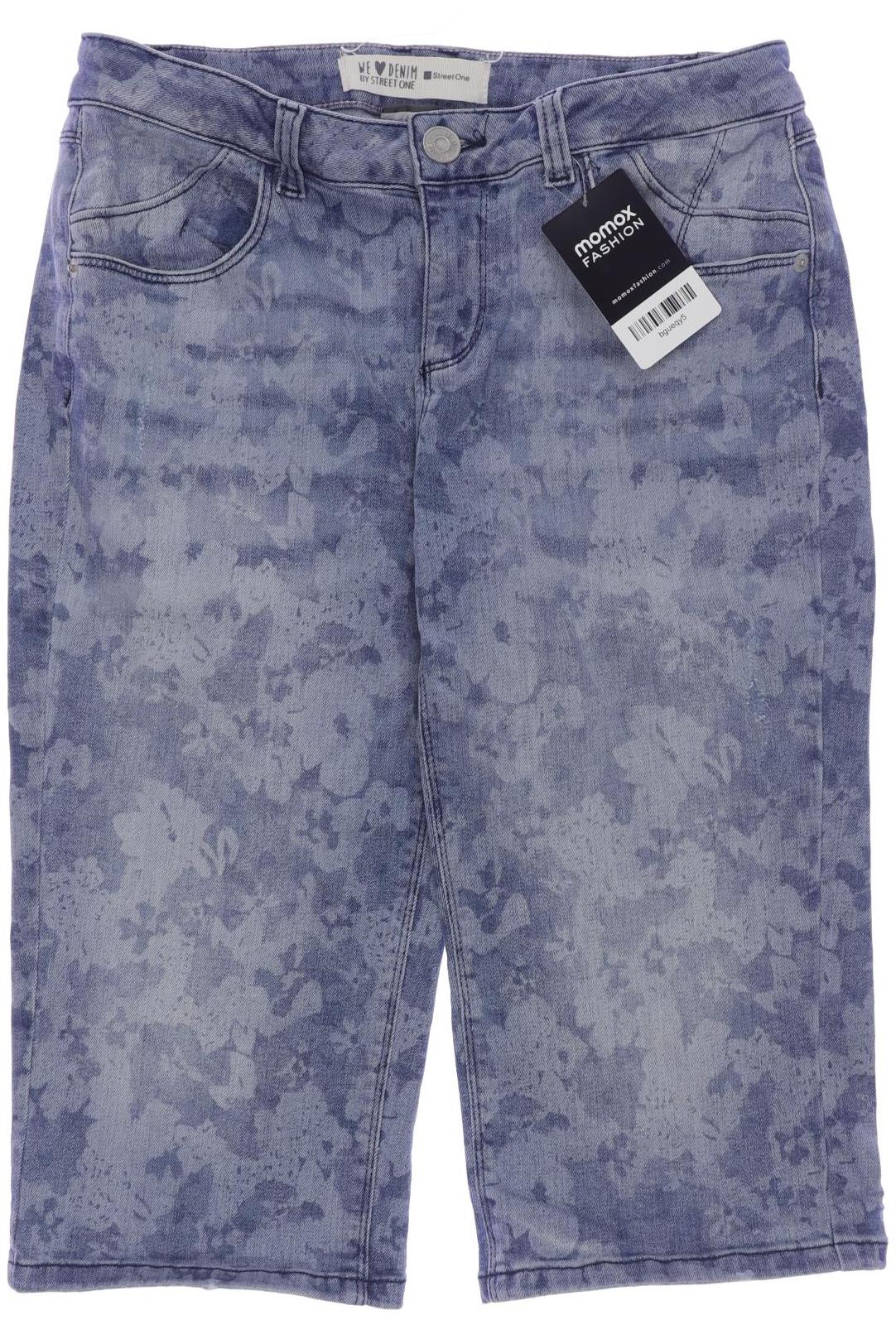 

Street One Damen Shorts, blau, Gr. 27