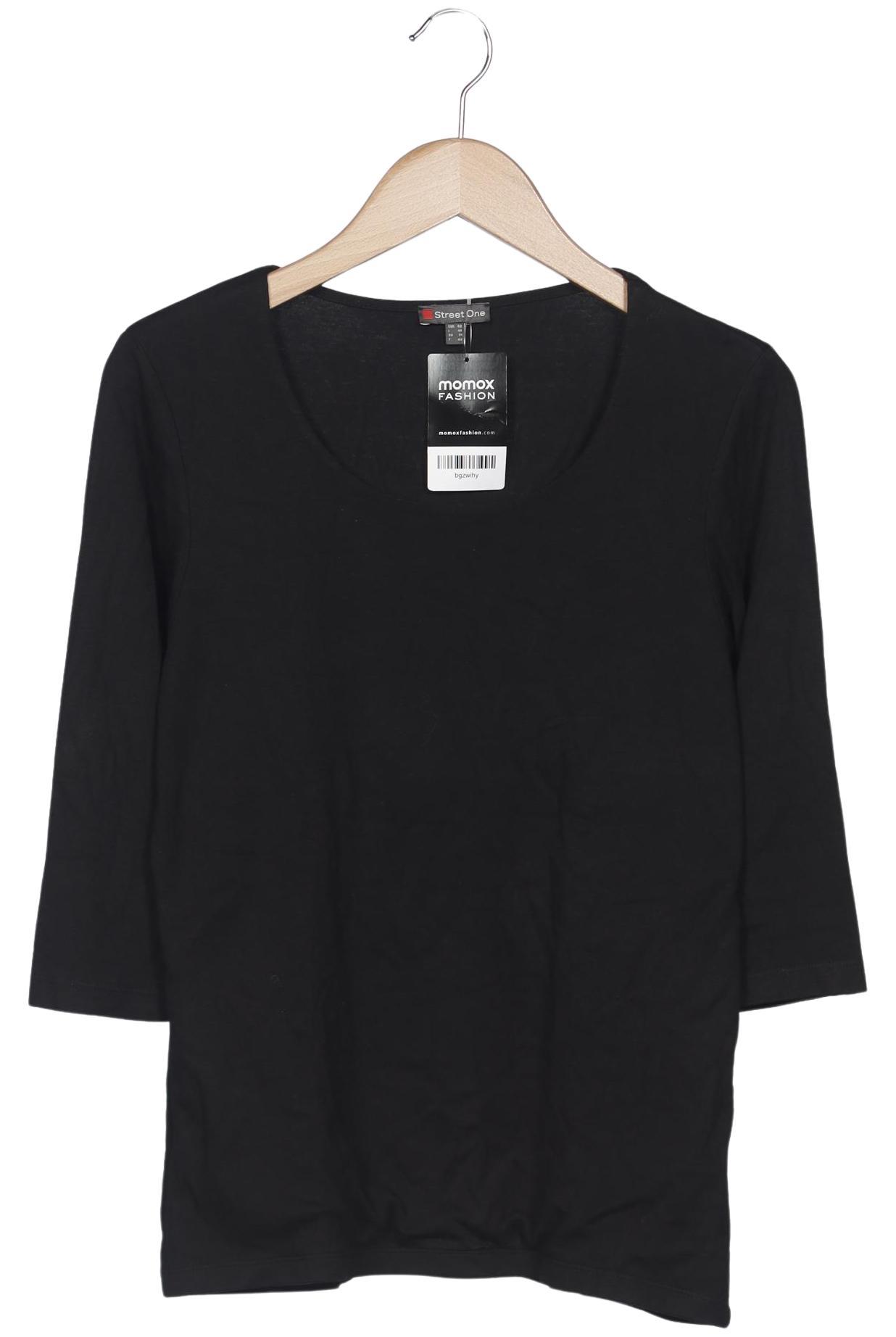 

Street One Damen Langarmshirt, schwarz, Gr. 40