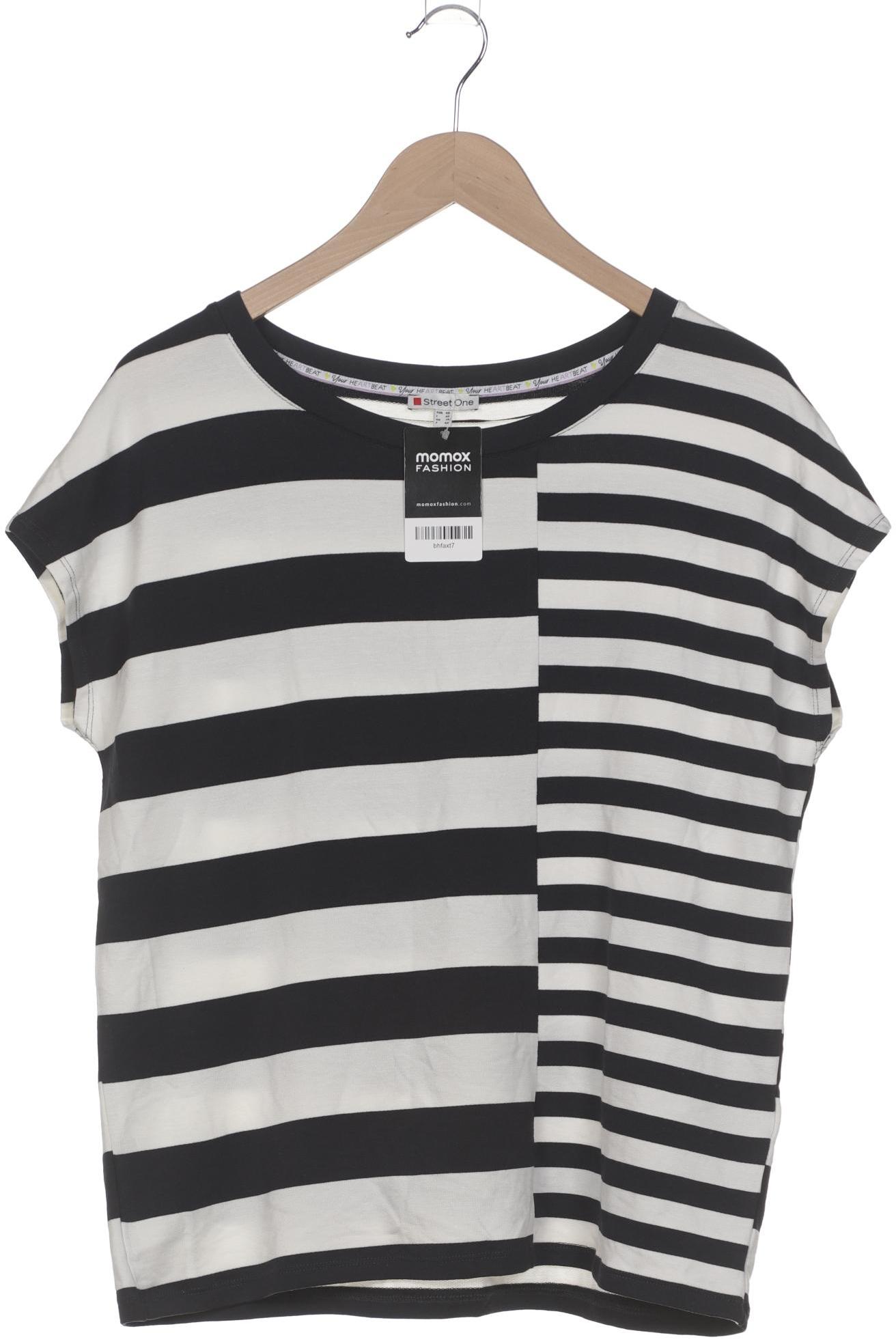 

Street One Damen T-Shirt, schwarz, Gr. 40