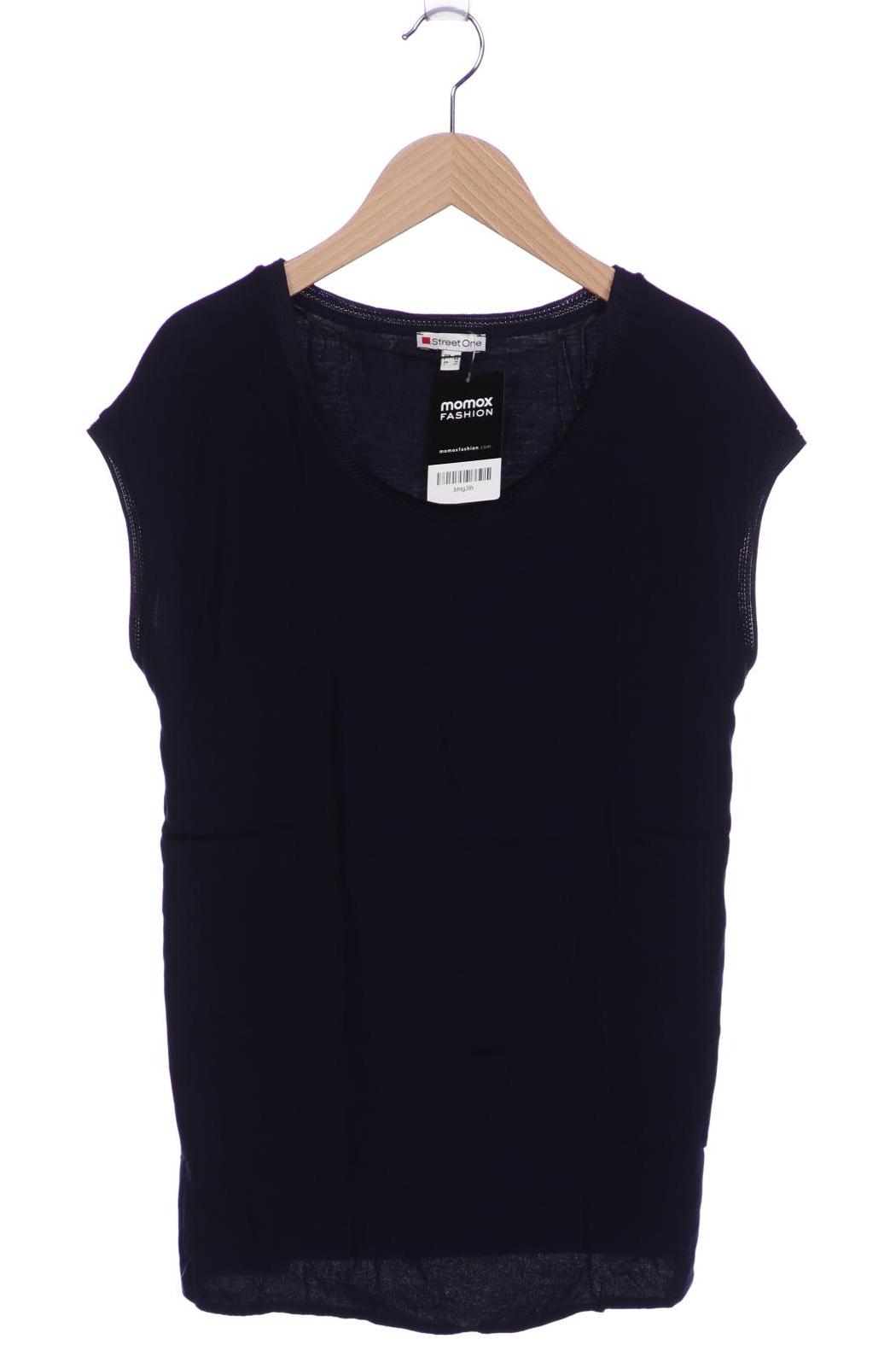 

Street One Damen T-Shirt, marineblau, Gr. 40